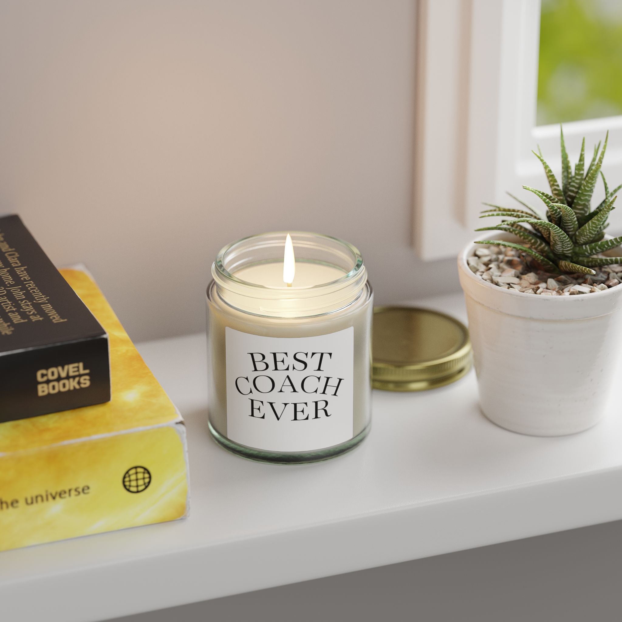 Best Coach Ever Scented Candle — Coconut Apricot Wax (4oz & 9oz)