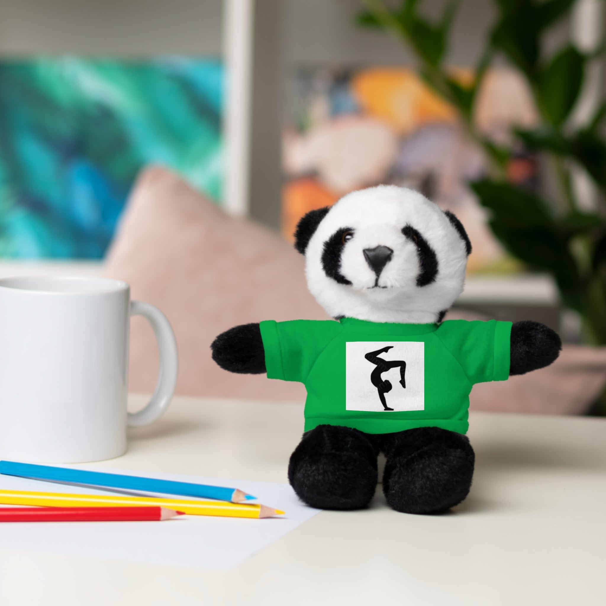 Gymnastics Stuffed Animal with Gymnastics T-Shirt
