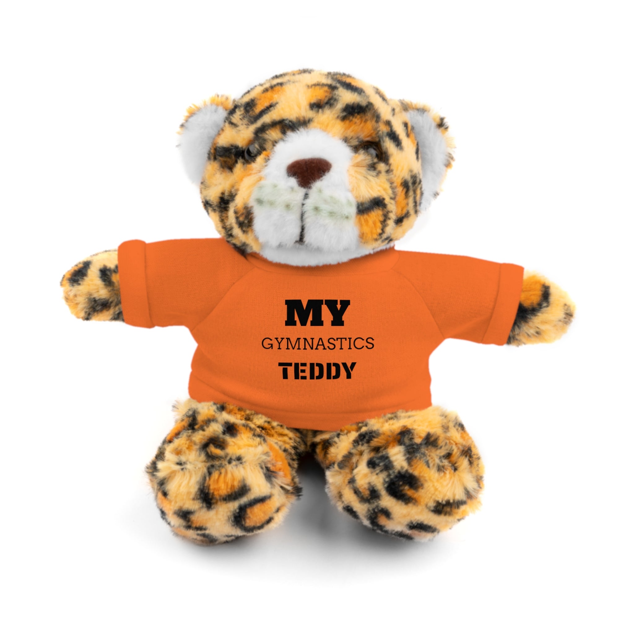 Gymnastics Teddy Bear with Personalized Tee