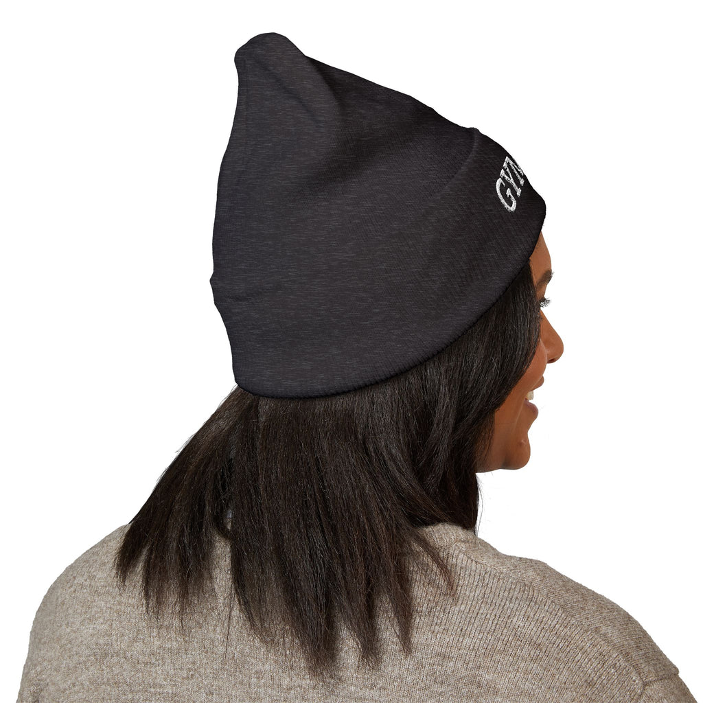 Gymnast Embroidered Cuffed Beanie