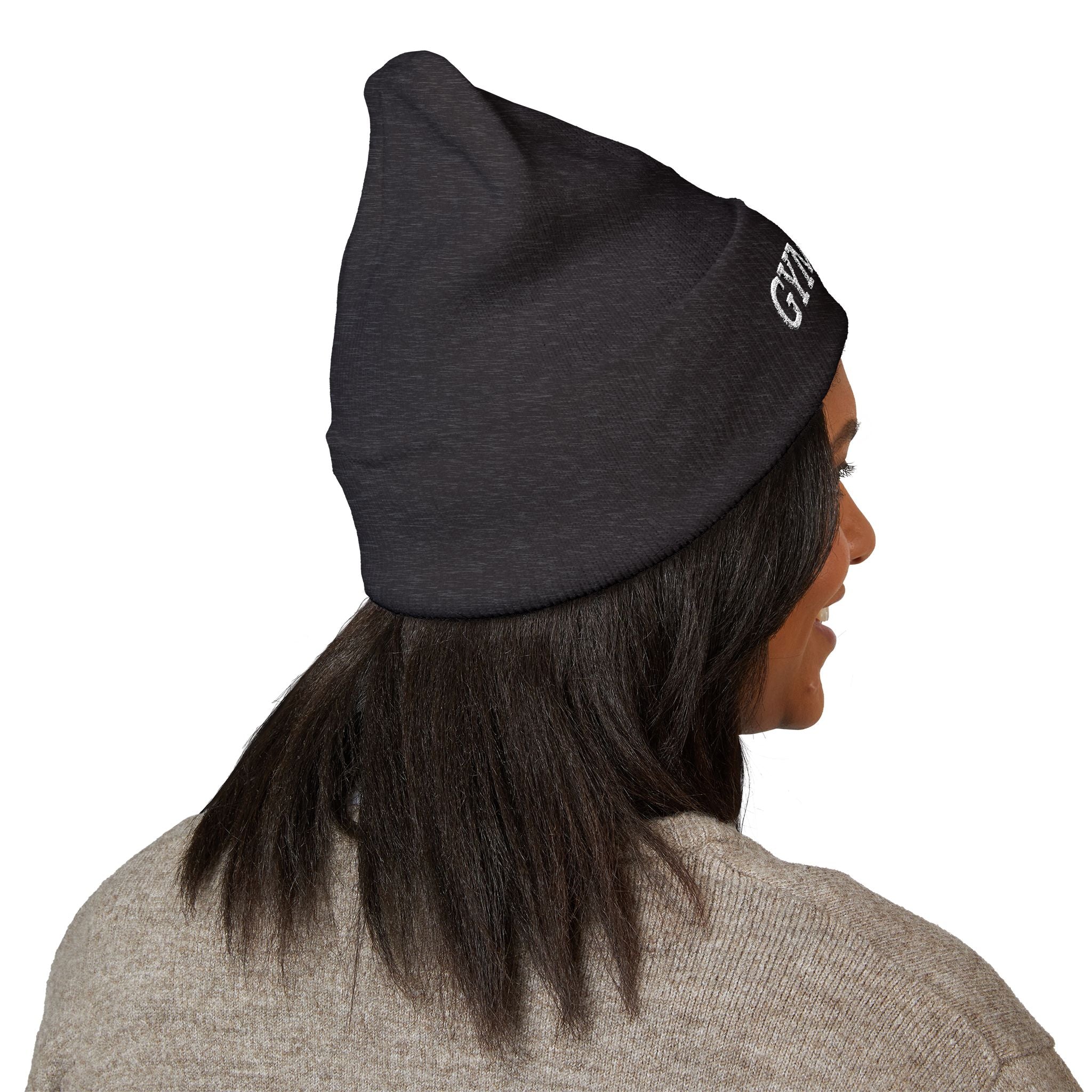 Gymnast Embroidered Cuffed Beanie