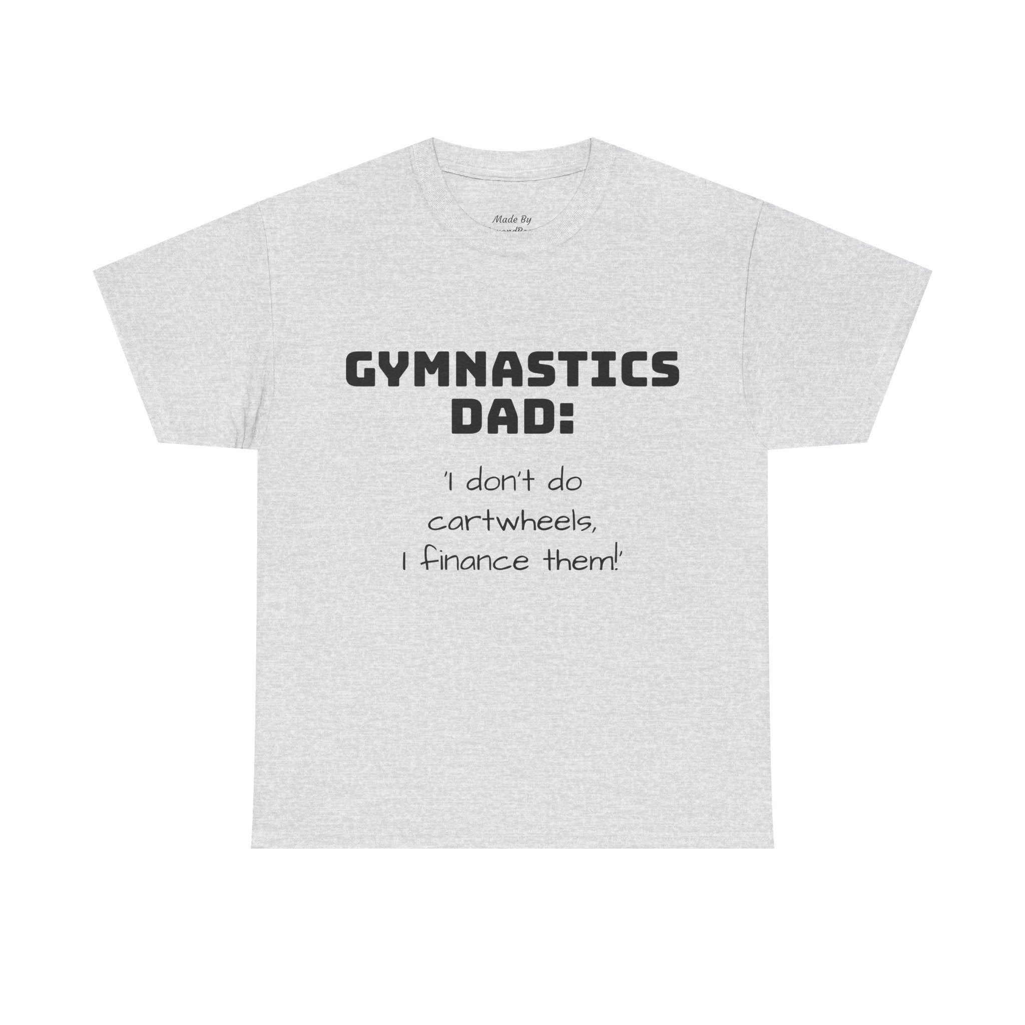 Gymnastics Dad Tee - Funny Gift for Gymnastics Dads (Adults)