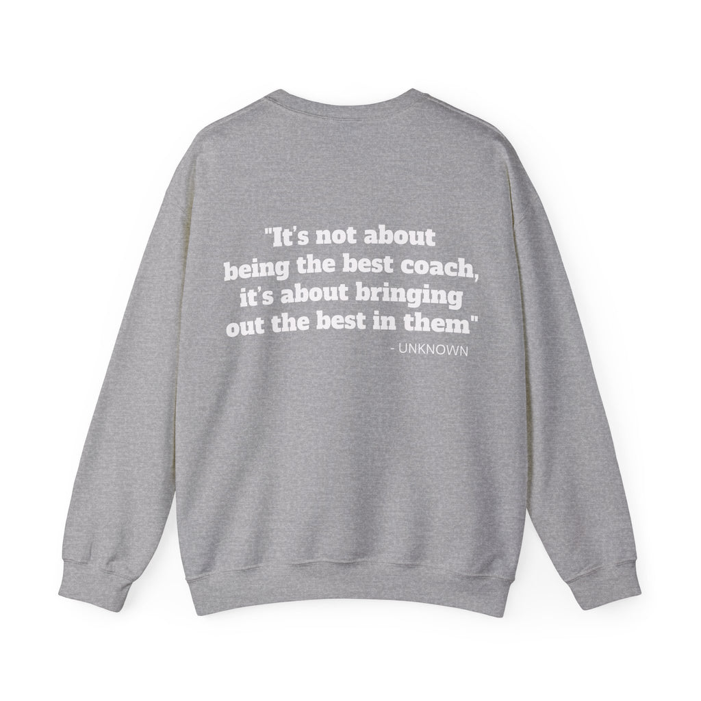 Coaches Inspirational Crewneck Sweatshirt (Adults)