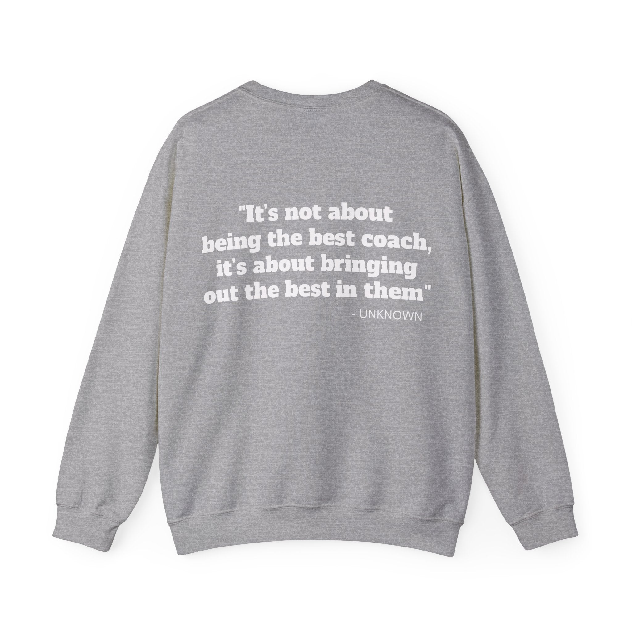 Coaches Inspirational Crewneck Sweatshirt (Adults)