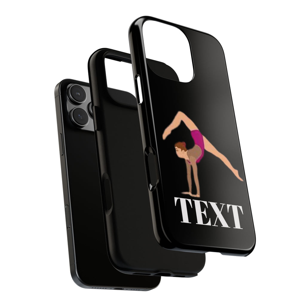 Gymnast Phone Case — Personalized TEXT Design