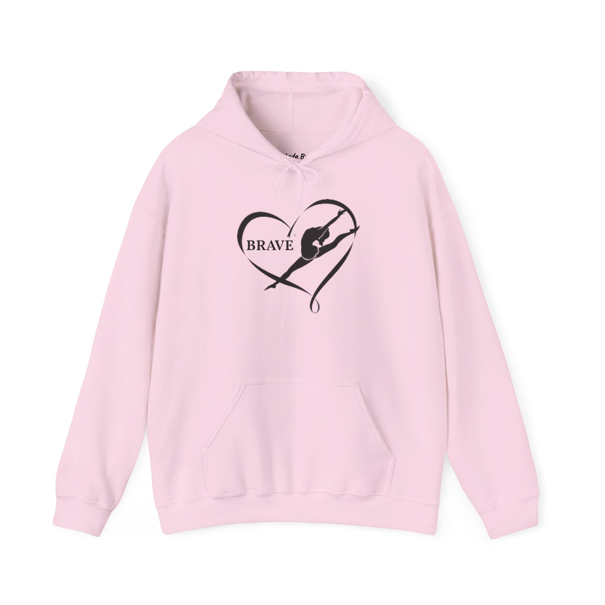 Gymnast Heart Hoodie – Rhythmic Gymnastics Sweatshirt (Adults)