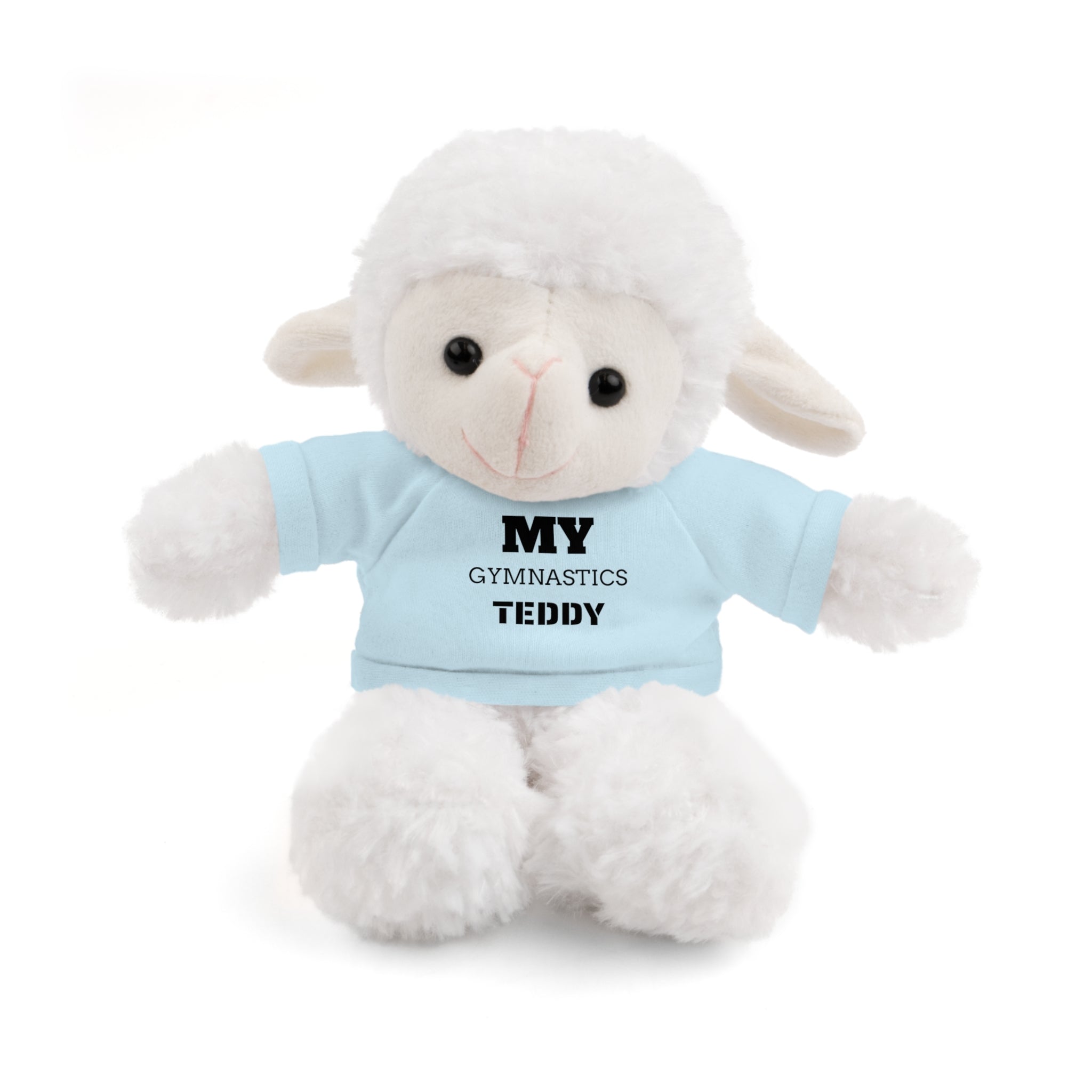 Gymnastics Teddy Bear with Personalized Tee