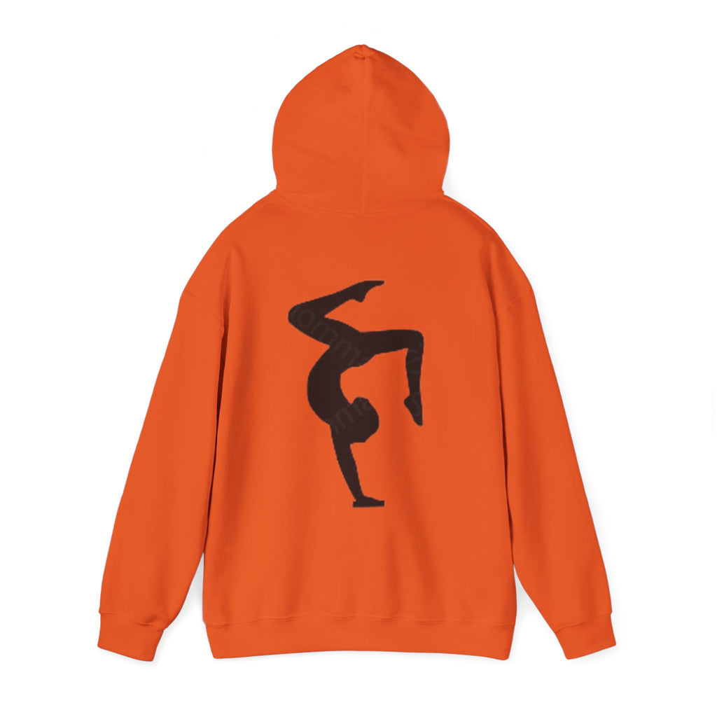 Unisex Heavy Blend™ Hooded Sweatshirt - WARNING GYMNAST MAY FLIP (Adult)
