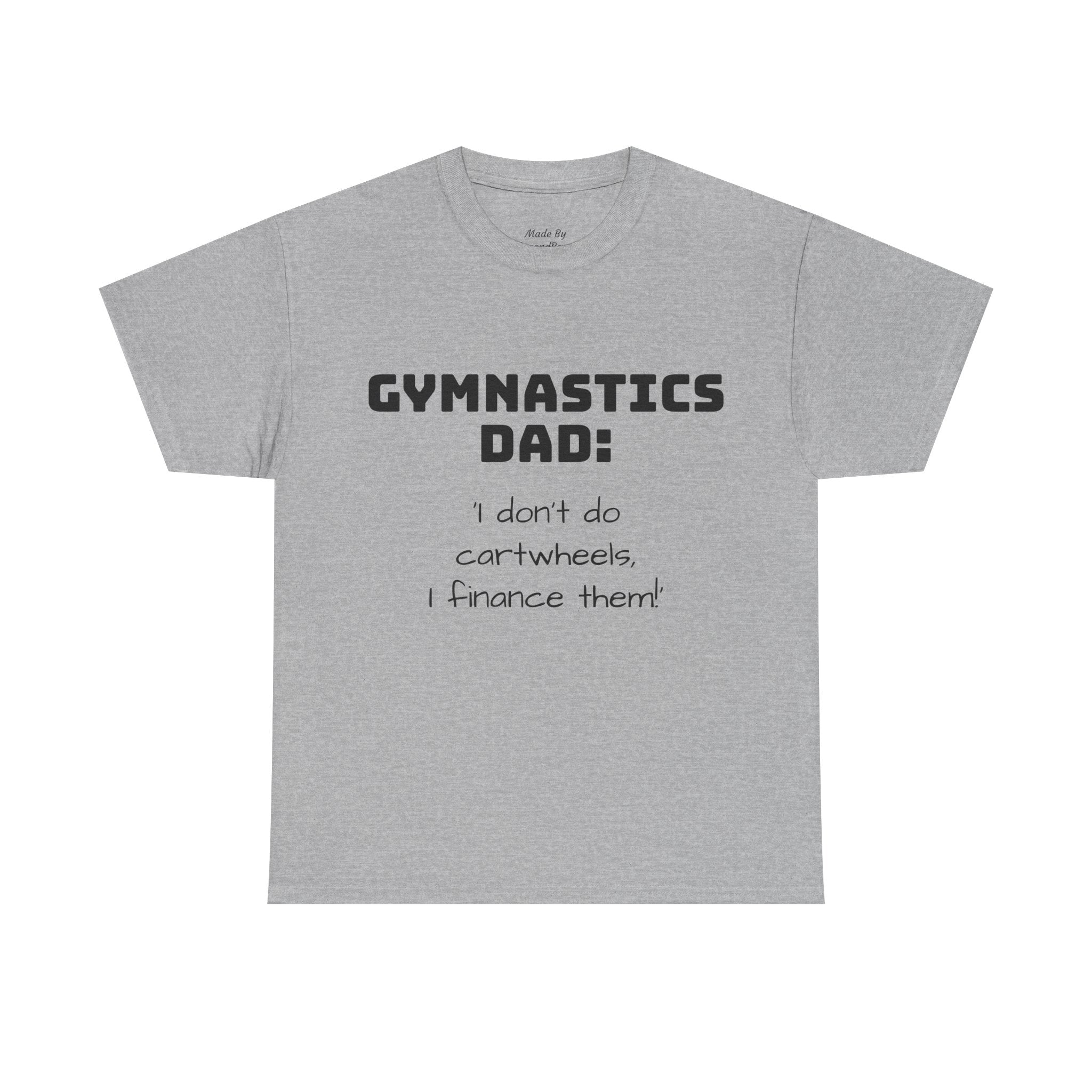 Gymnastics Dad Tee - Funny Gift for Gymnastics Dads (Adults)