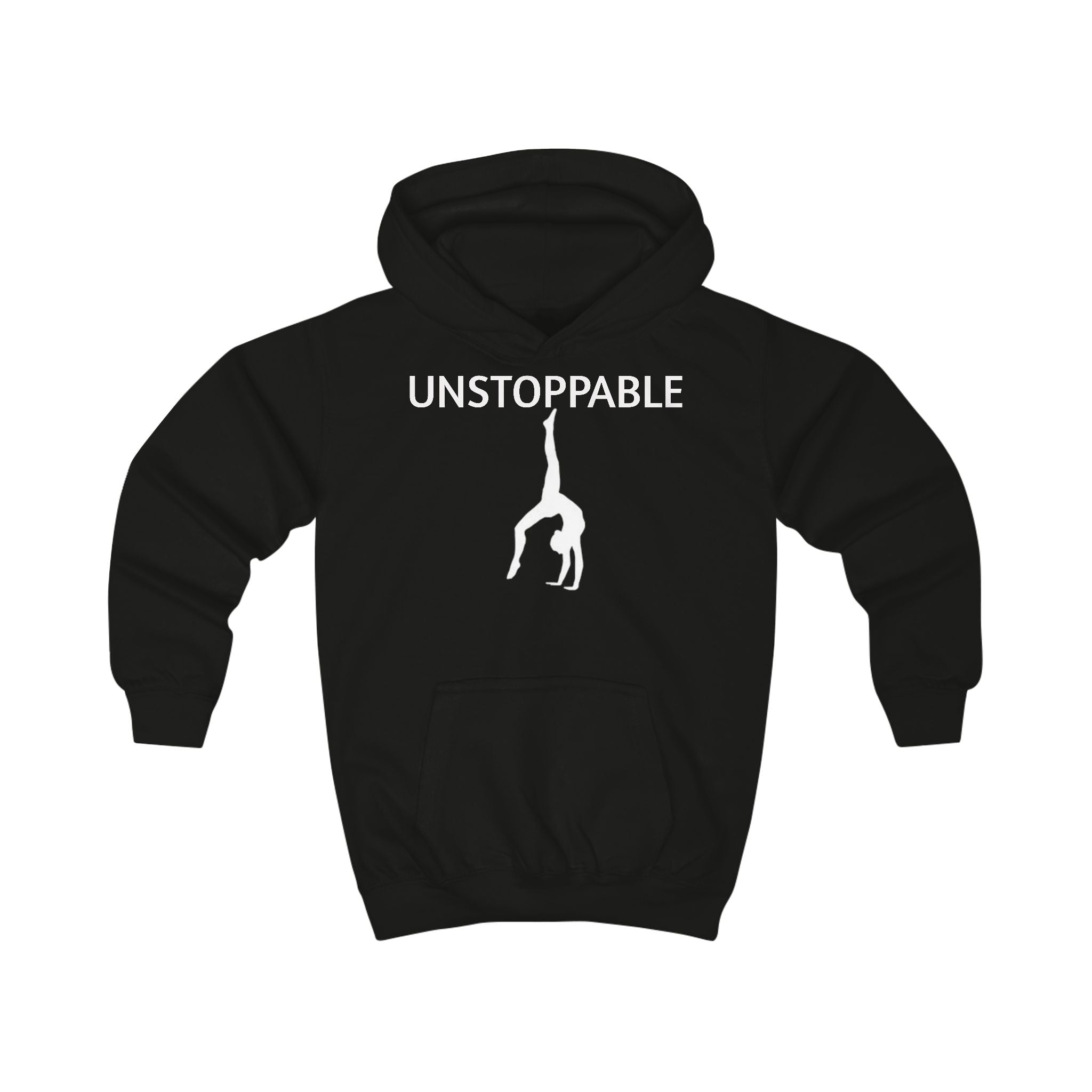 Kids Hoodie — Cute Minimal White Pullover
