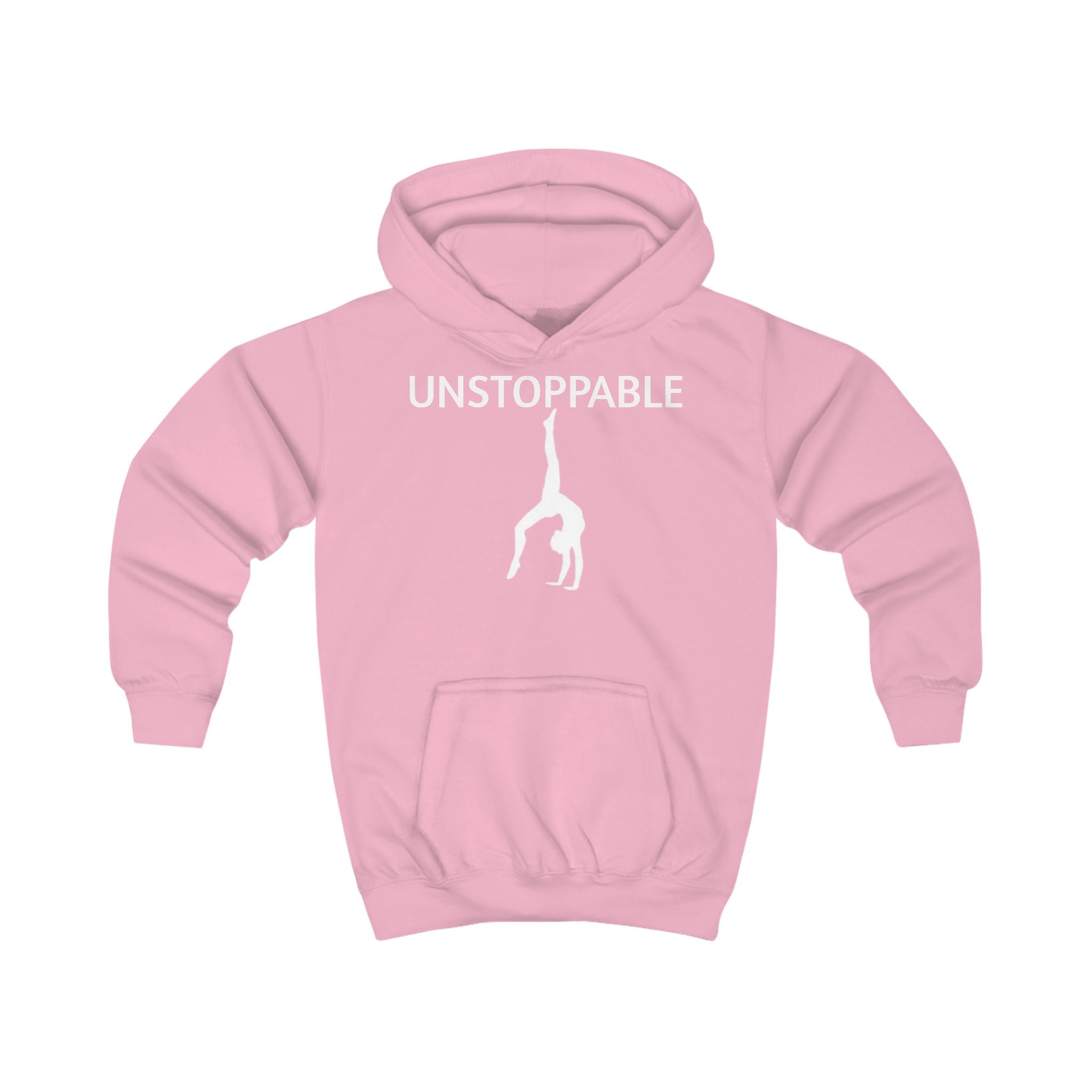 Kids Hoodie — Cute Minimal White Pullover