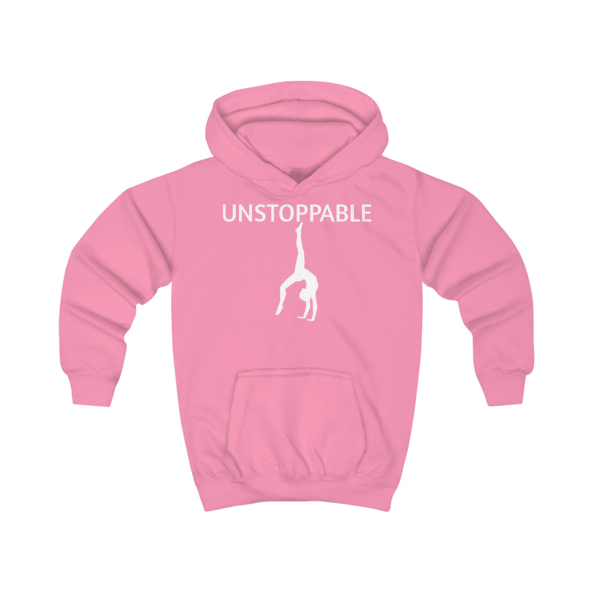 Kids Hoodie — Cute Minimal White Pullover