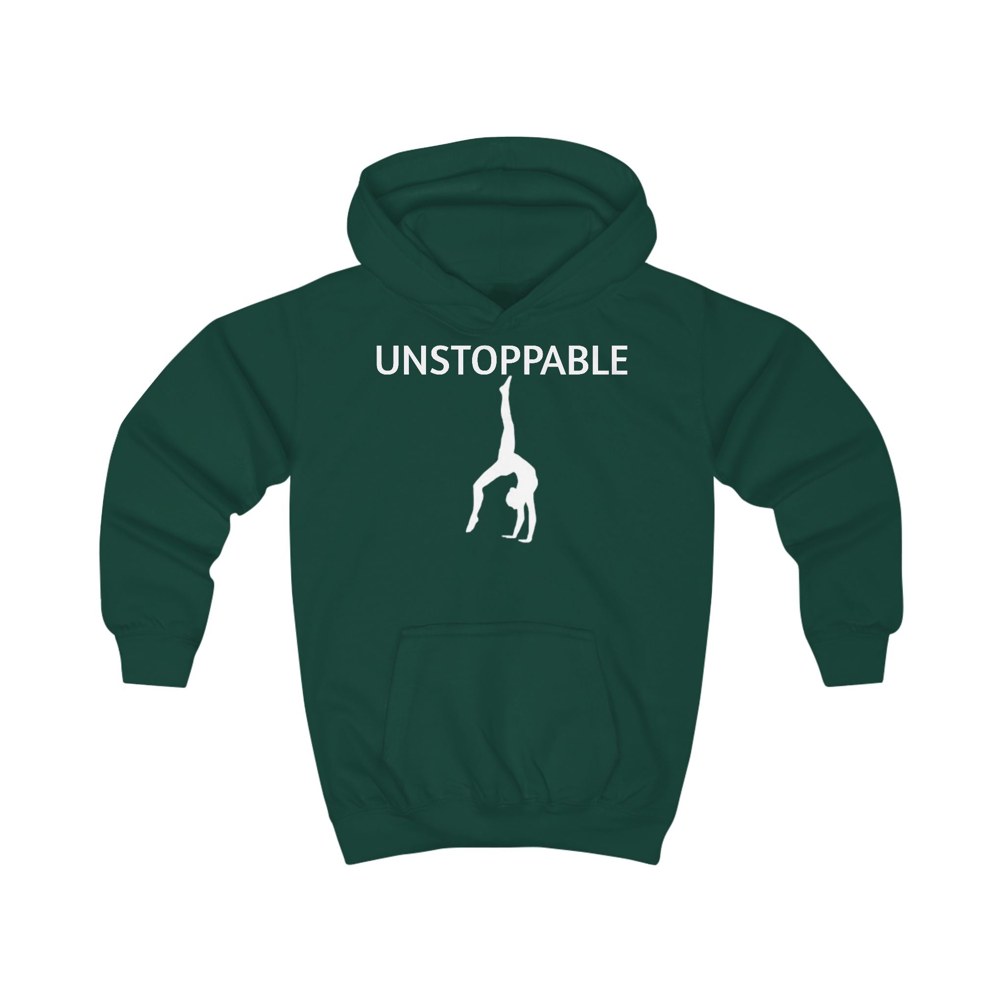 Kids Hoodie — Cute Minimal White Pullover