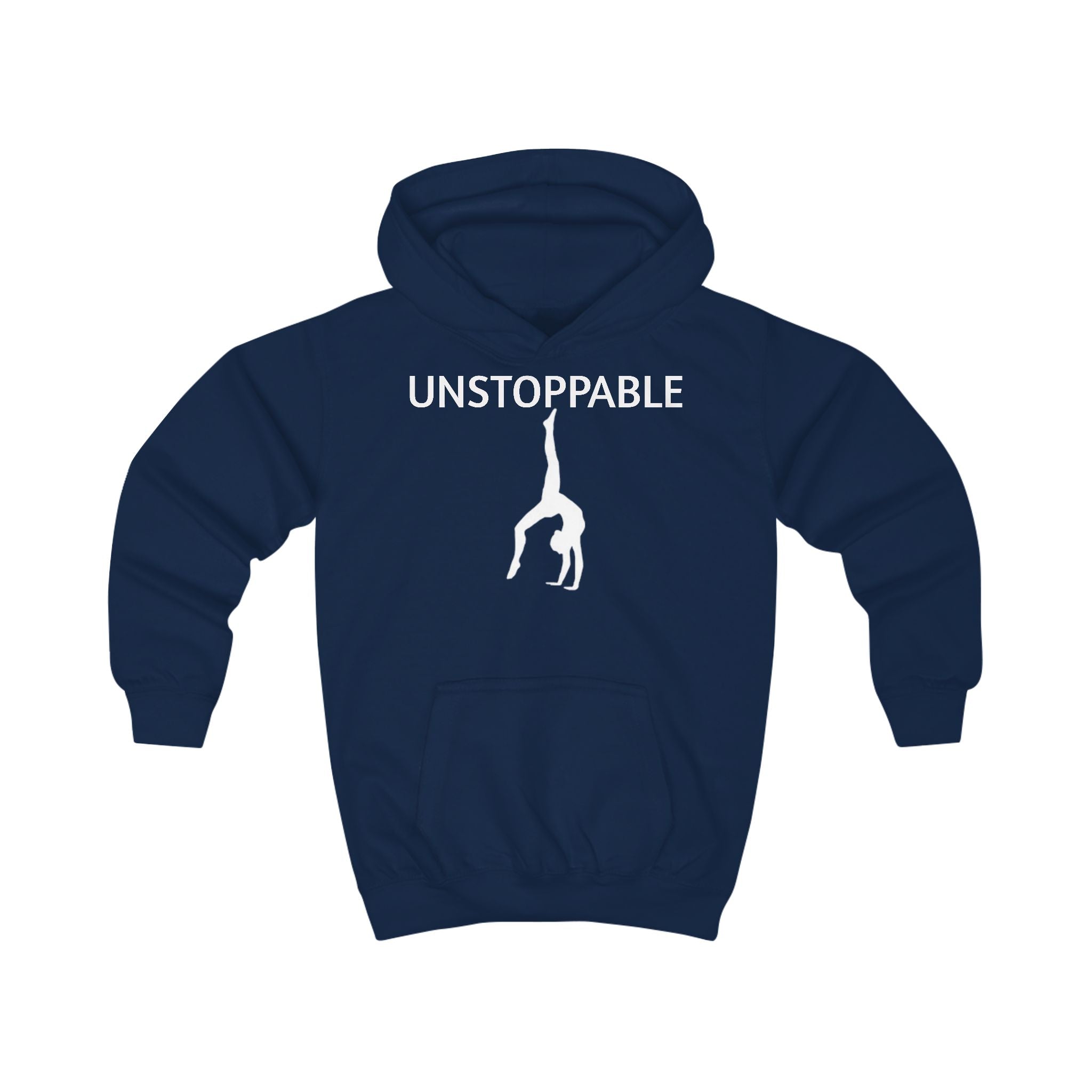 Kids Hoodie — Cute Minimal White Pullover