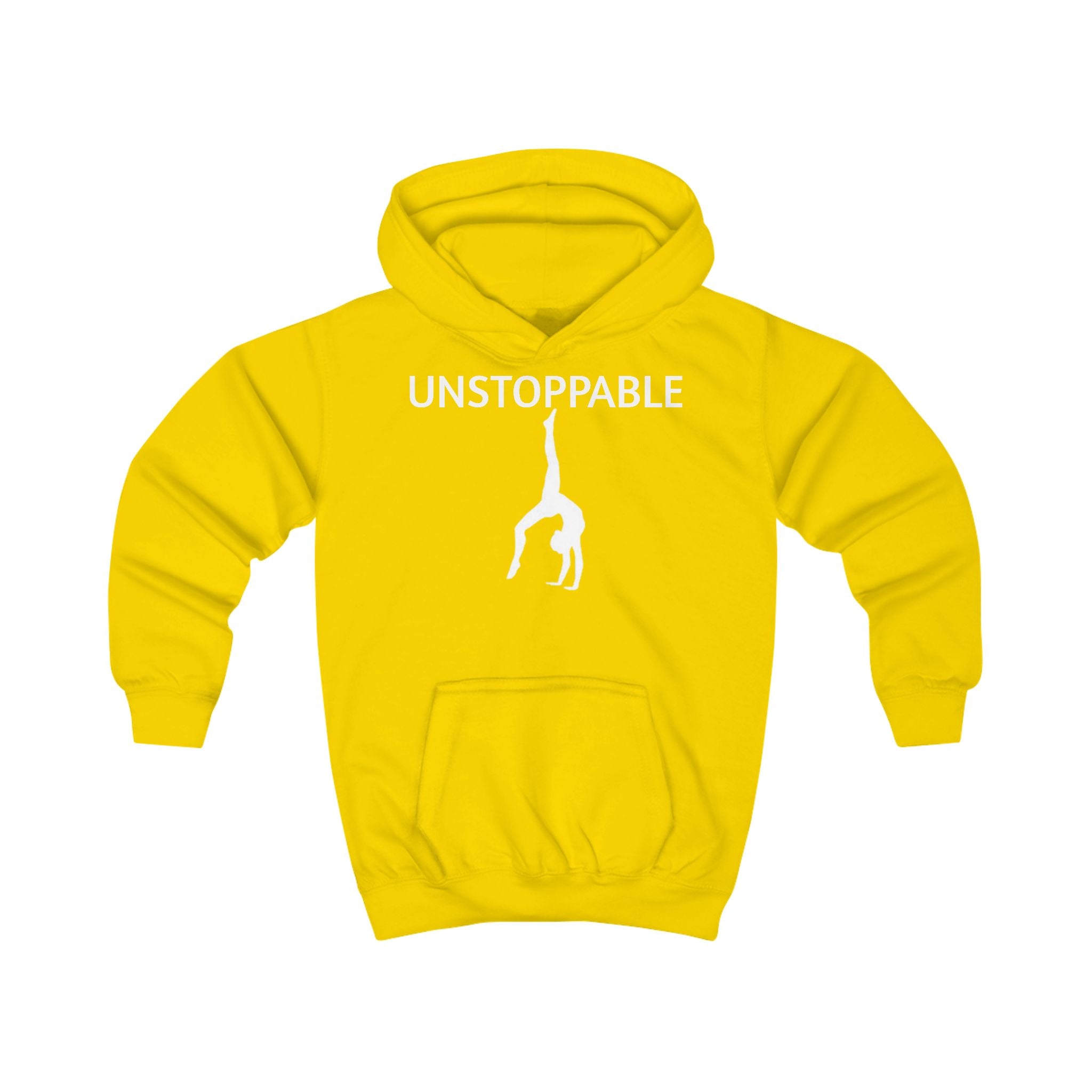 Kids Hoodie — Cute Minimal White Pullover