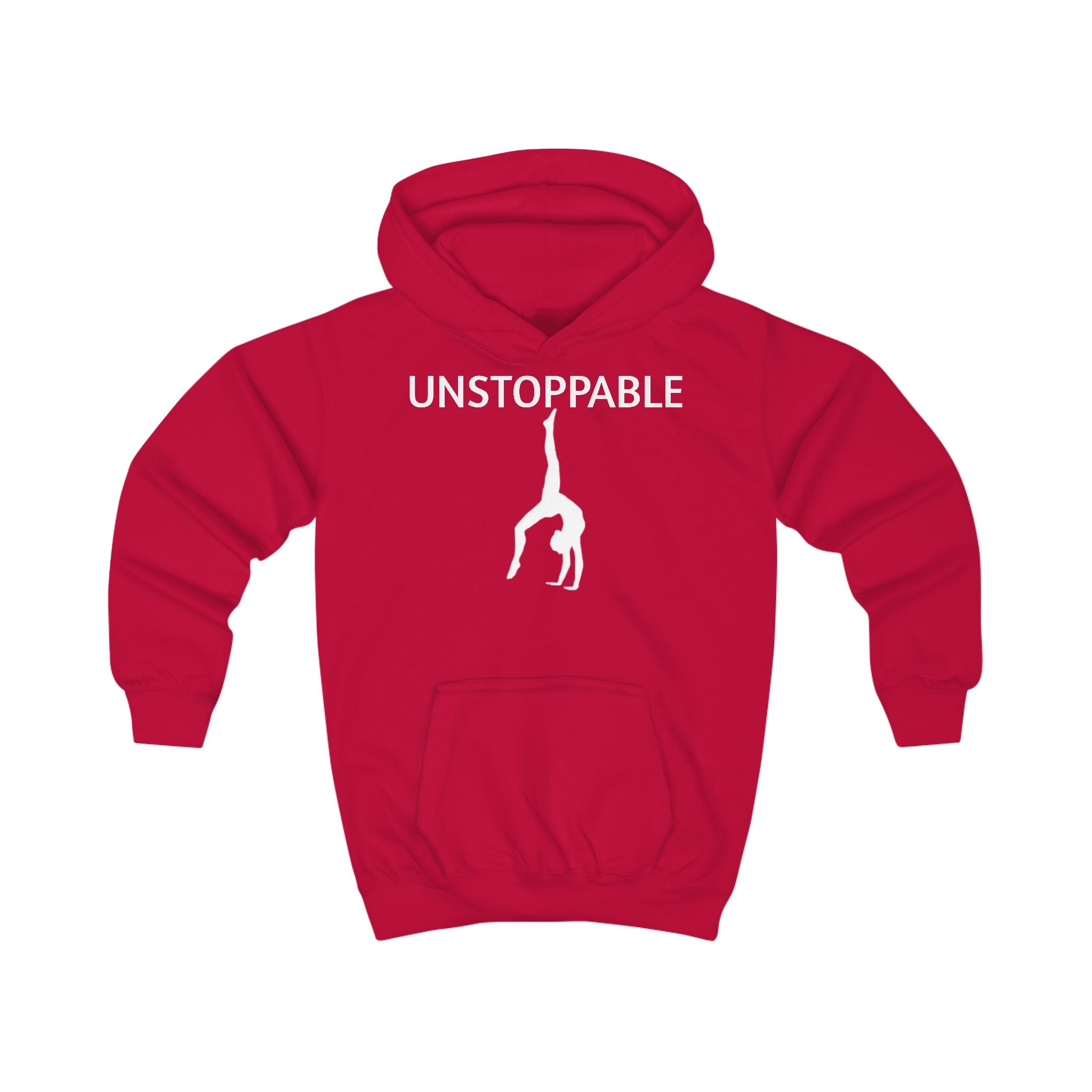 Kids Hoodie — Cute Minimal White Pullover