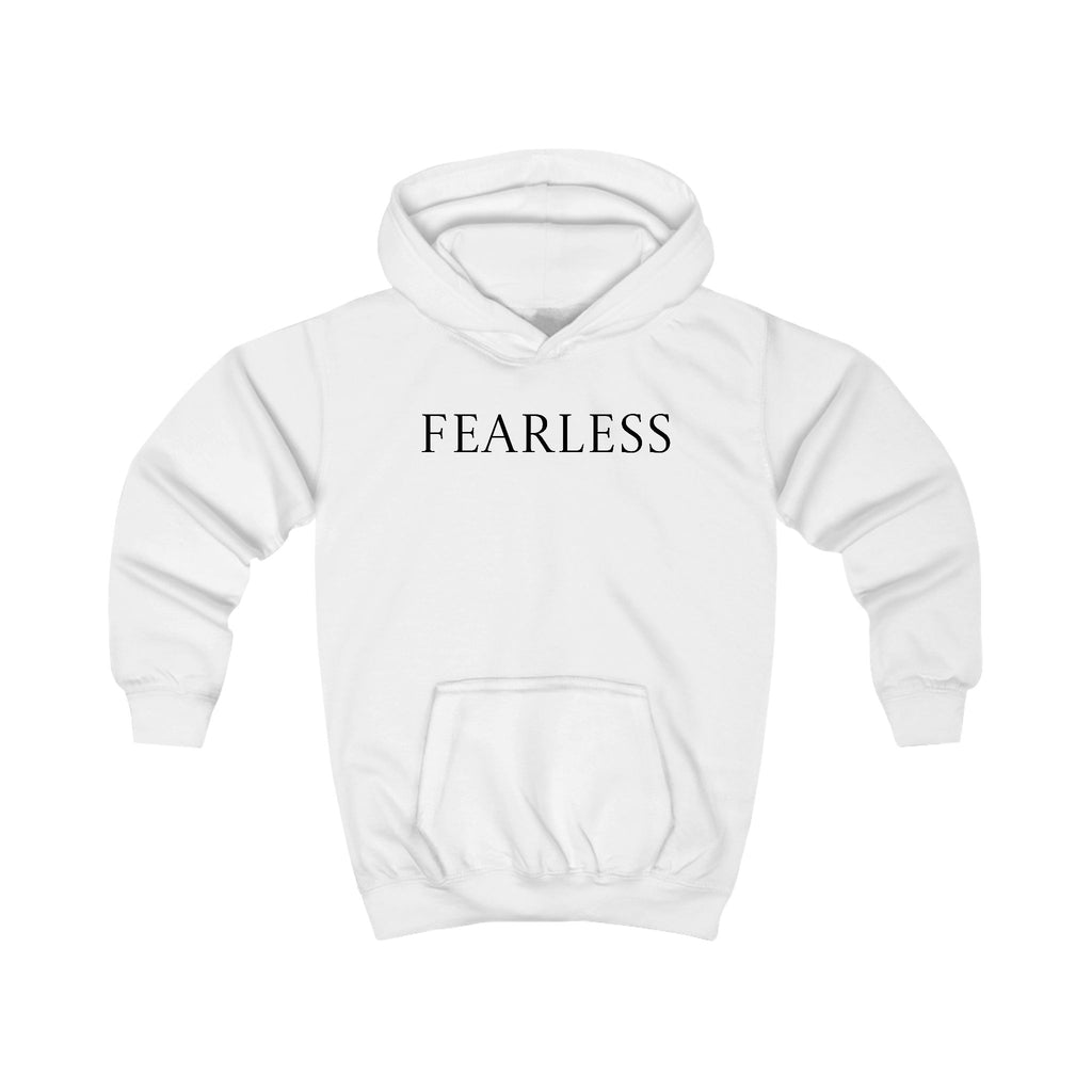 Fearless Kids Hoodie — Gymnast Silhouette Sweatshirt for Girls & Boys