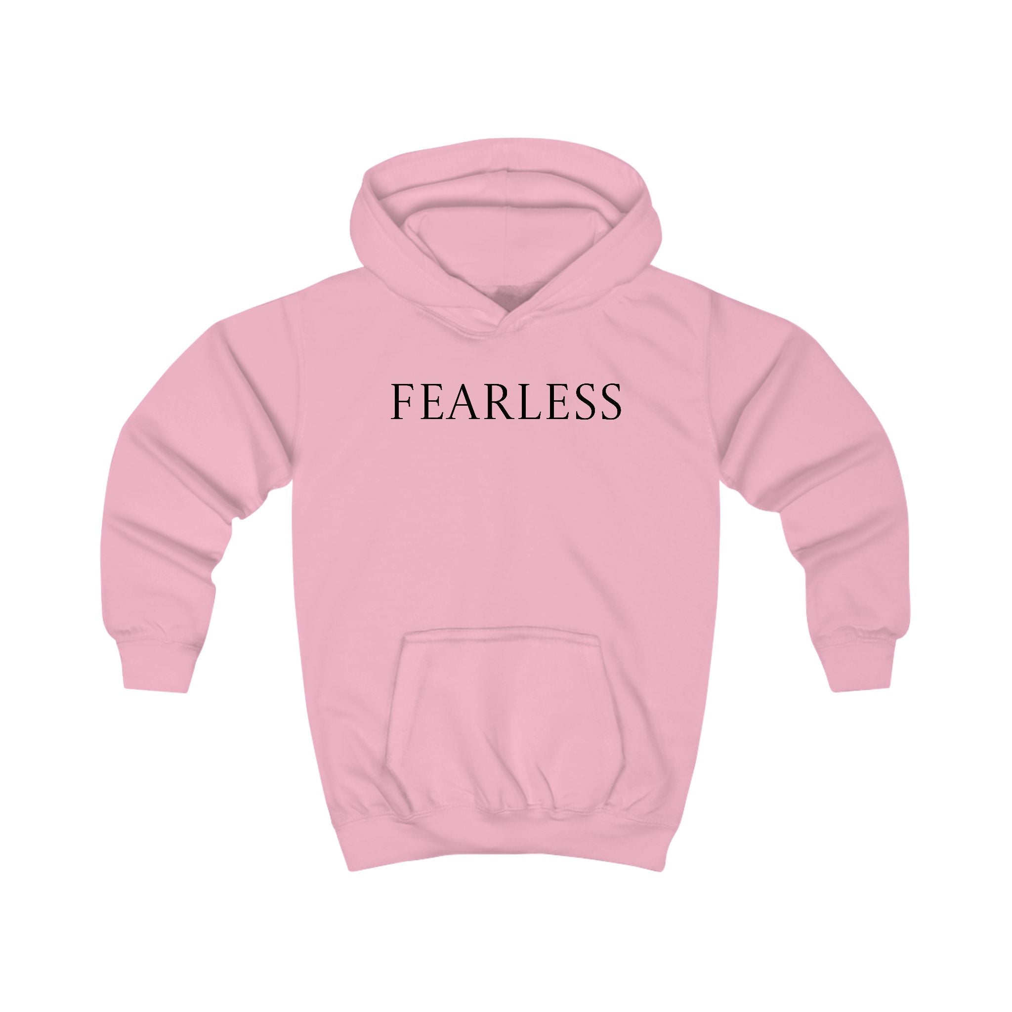 Fearless Kids Hoodie — Gymnast Silhouette Sweatshirt for Girls & Boys
