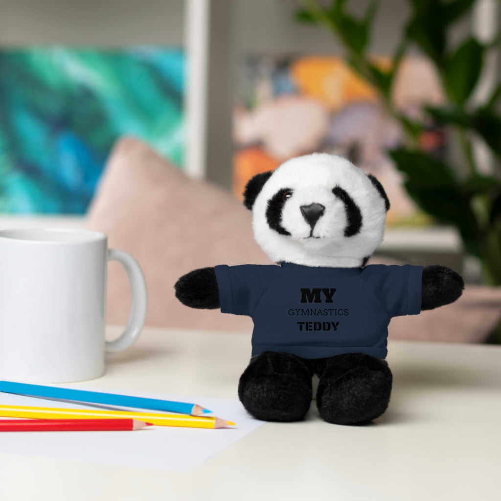 Gymnastics Teddy Bear with Personalized Tee