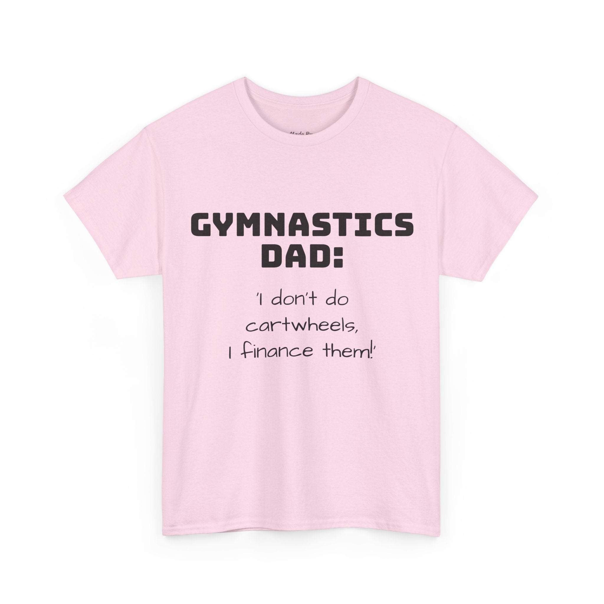 Gymnastics Dad Tee - Funny Gift for Gymnastics Dads (Adults)