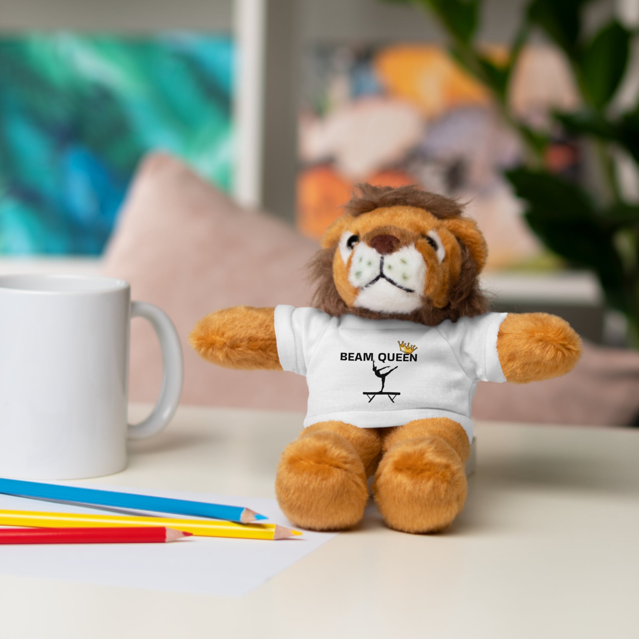 Stuffed Bear Beam Queen
