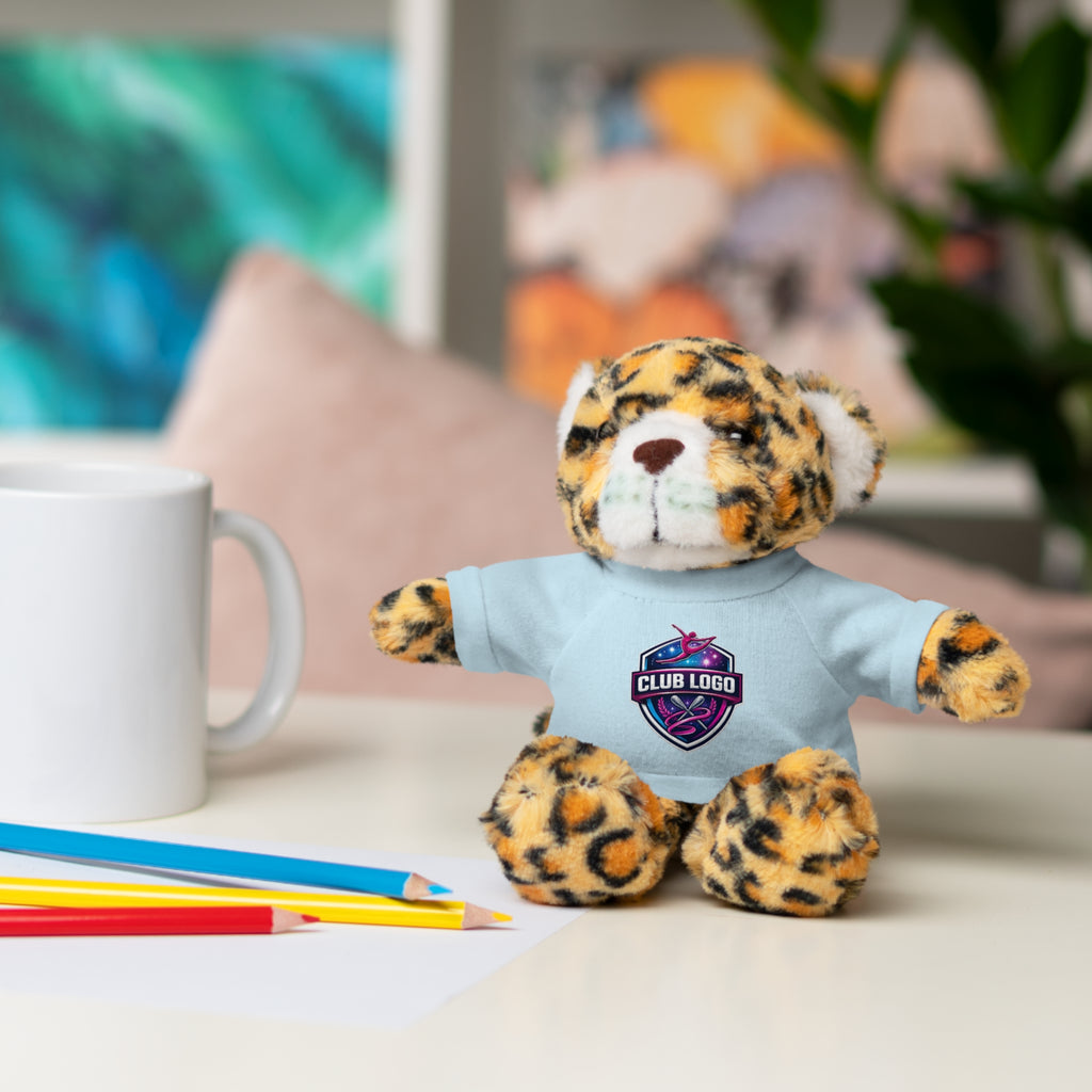 Custom Logo Teddy Bear with Personalized Tee — Plush Gift for Events