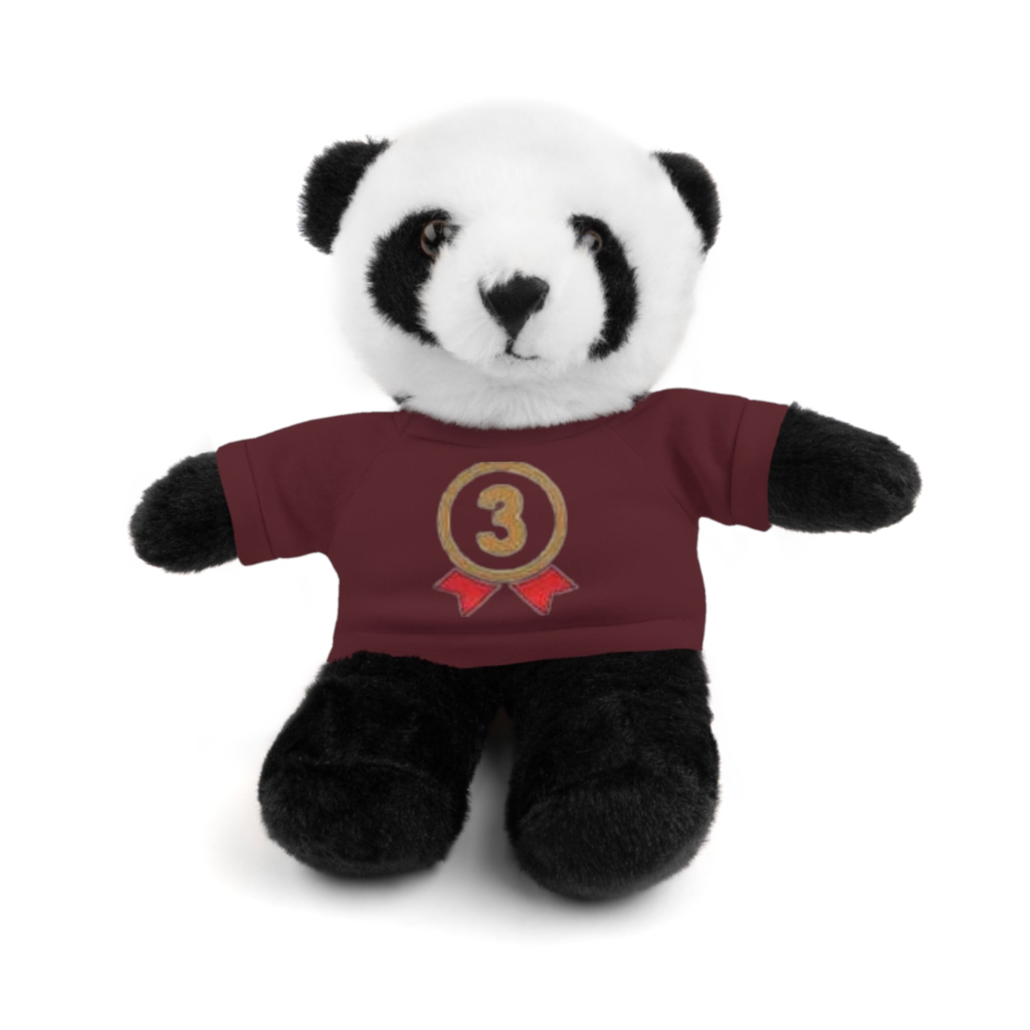 3rd Place Gymnastics Stuffed Animal with Gymnastics T-Shirt