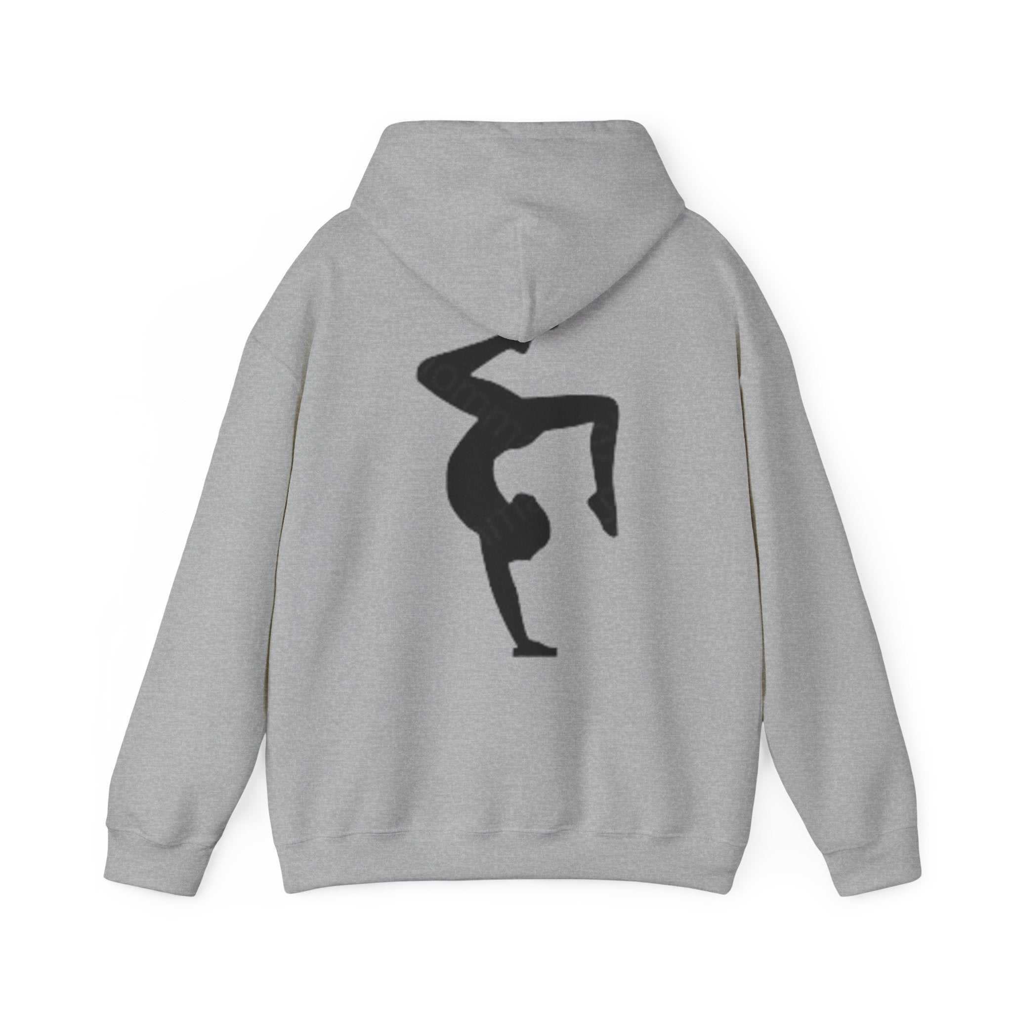 Unisex Heavy Blend™ Hooded Sweatshirt - WARNING GYMNAST MAY FLIP (Adult)
