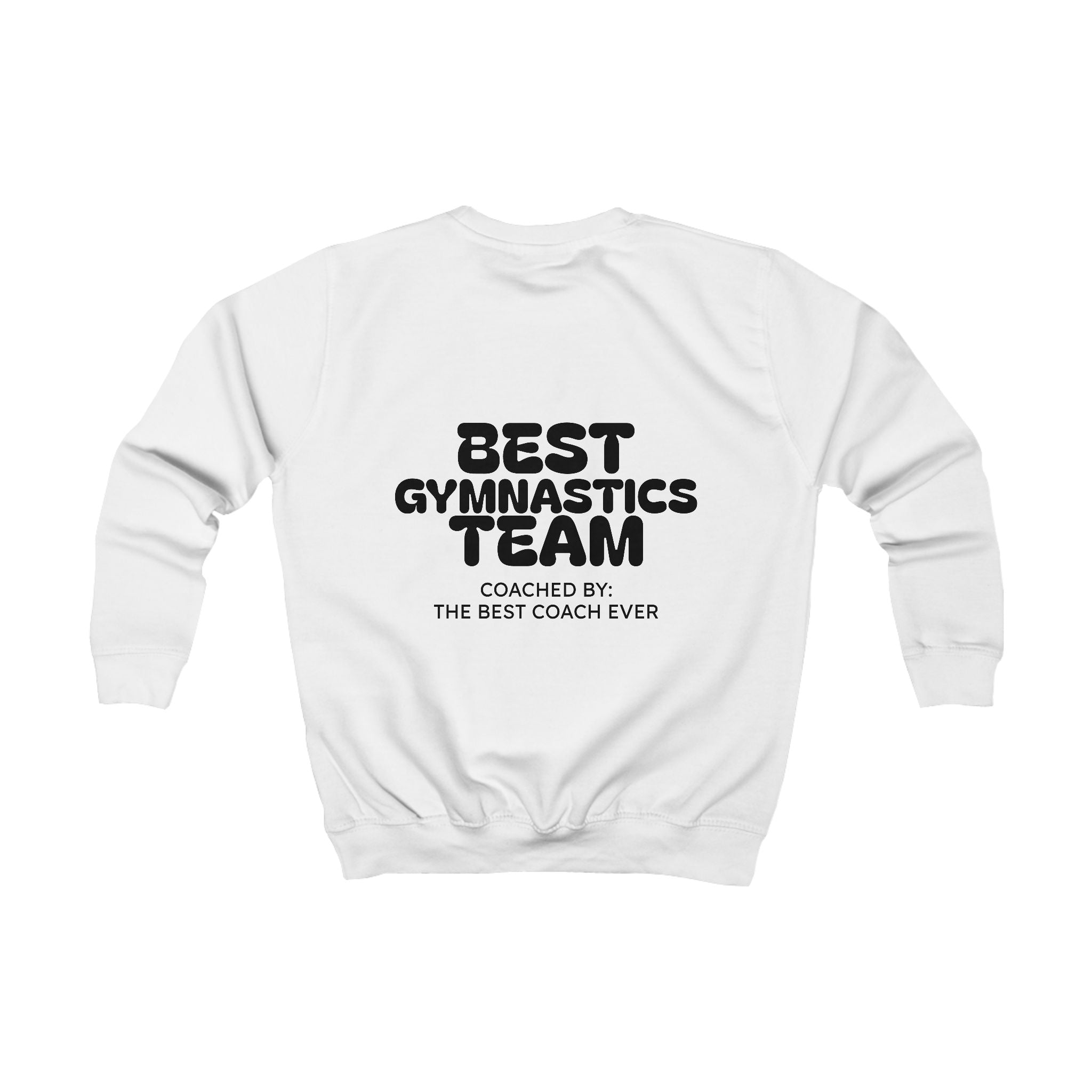 Kids Sweatshirt — "Best Gymnastics Team" (Kids)