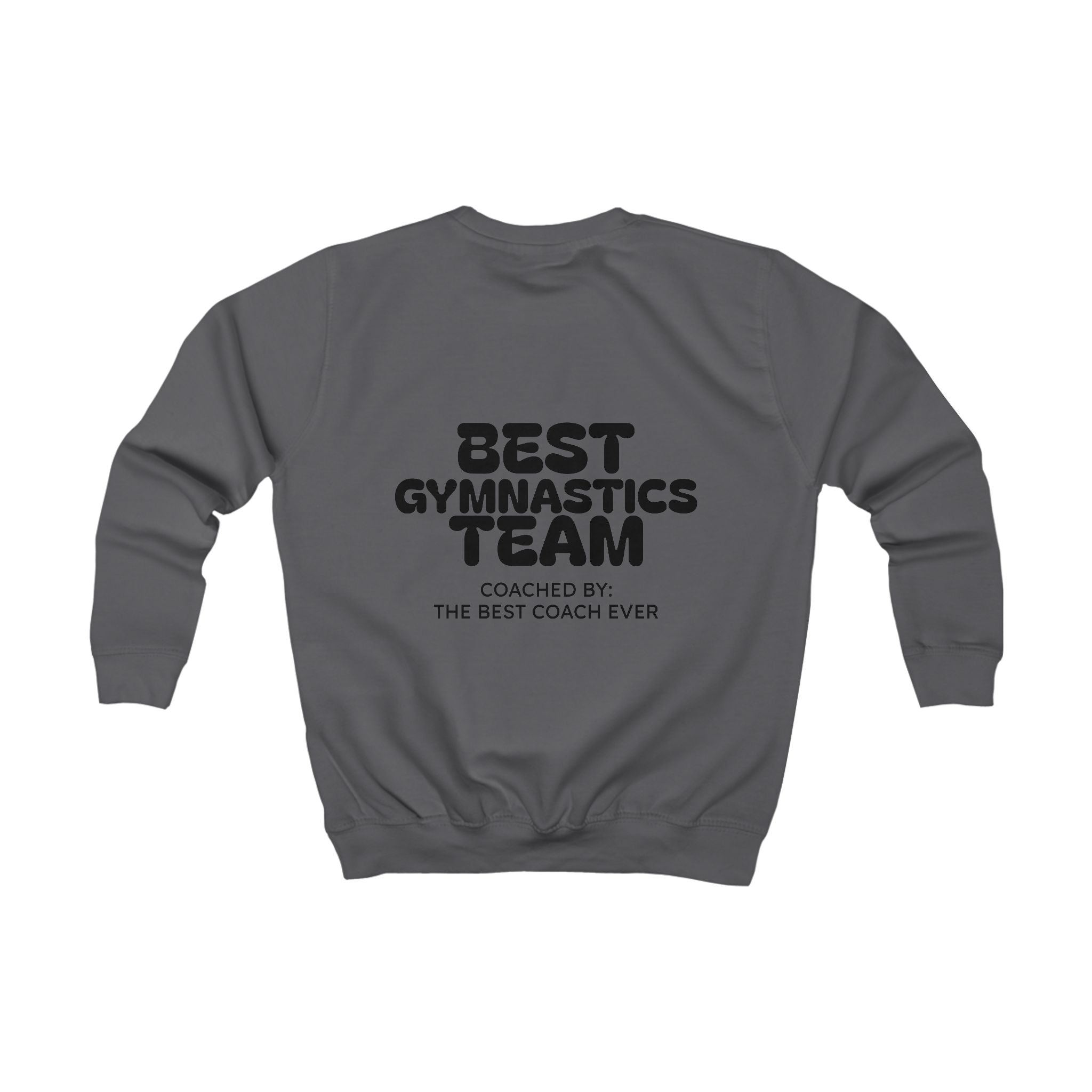 Kids Sweatshirt — "Best Gymnastics Team" (Kids)