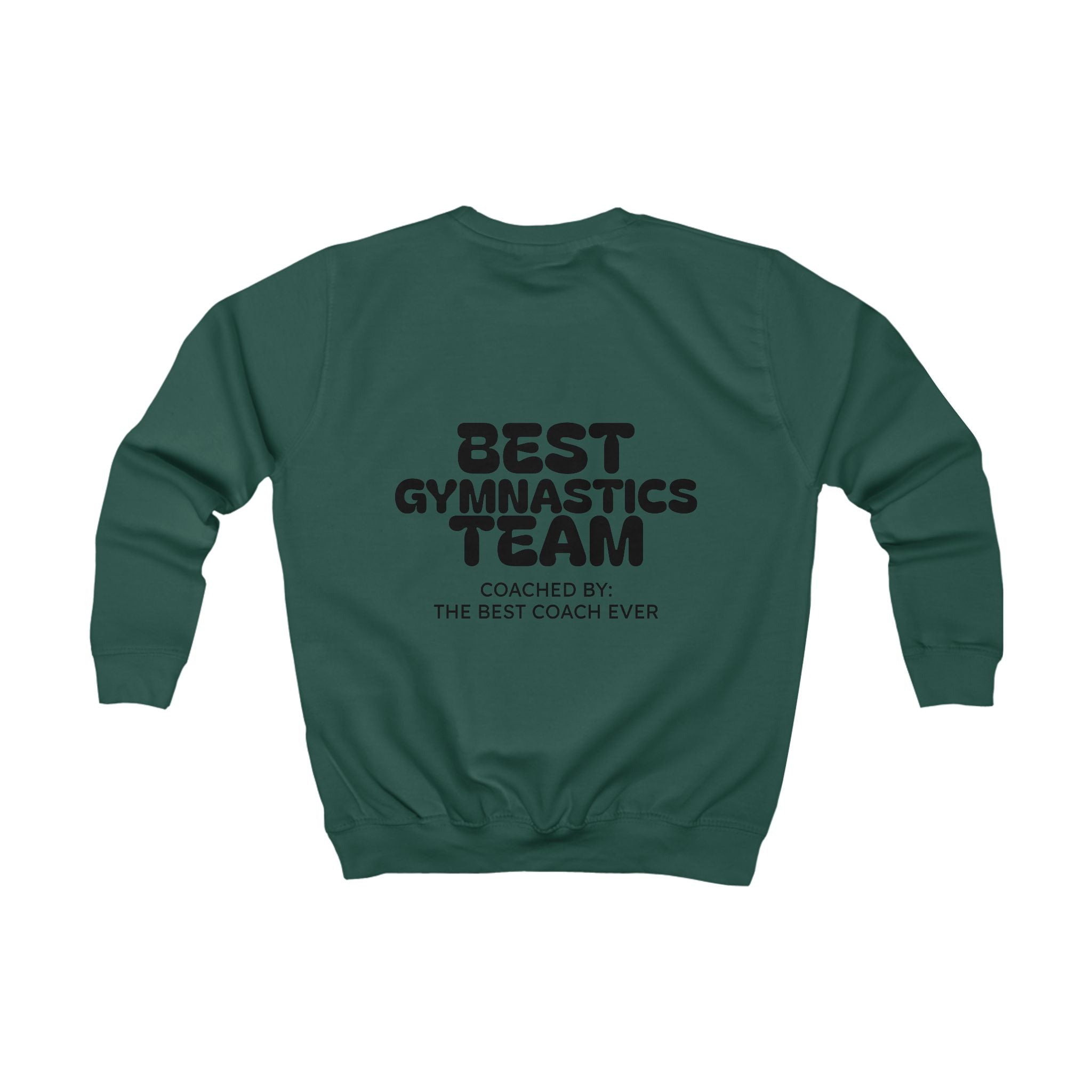 Kids Sweatshirt — "Best Gymnastics Team" (Kids)