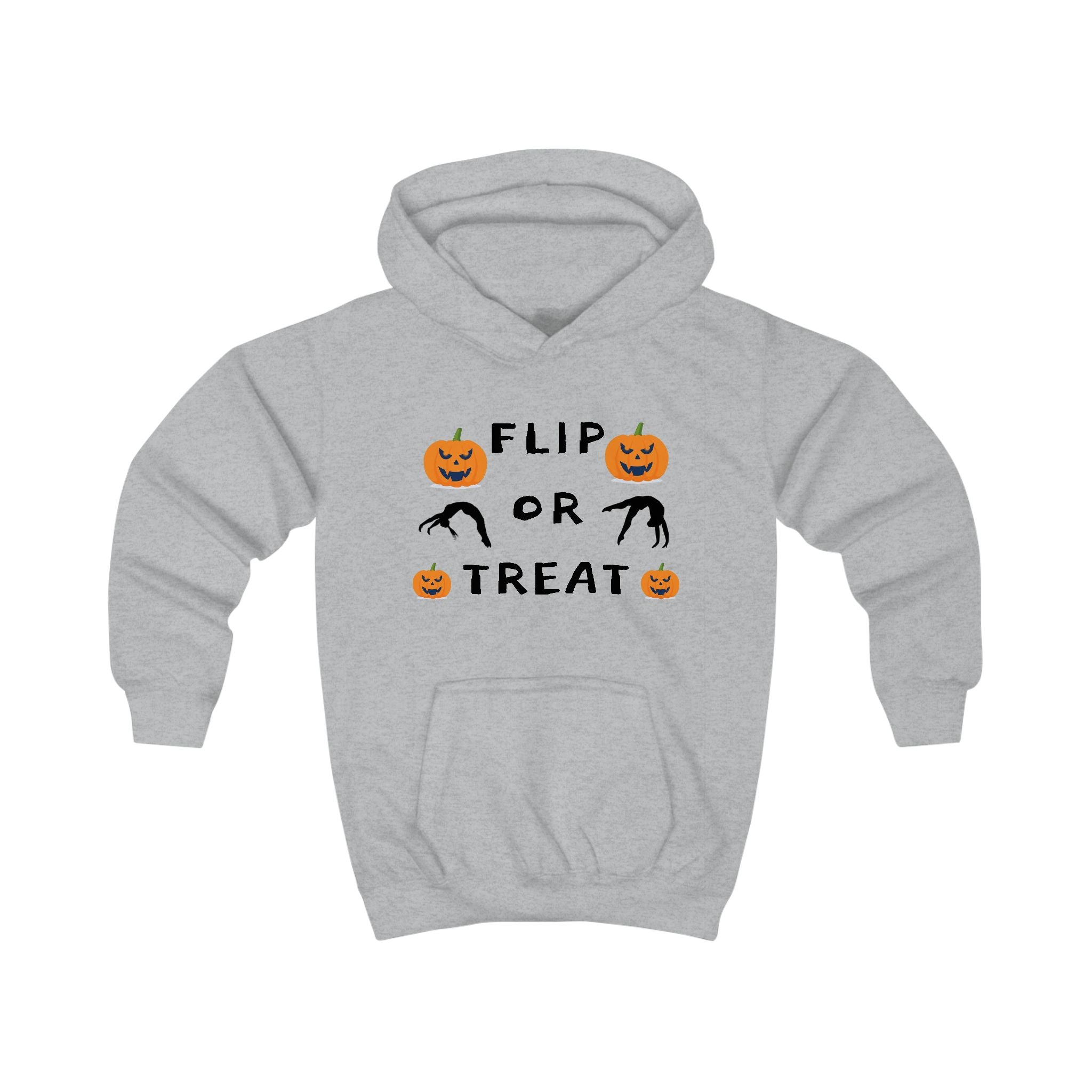 Halloween Kids Hoodie - Flip or Treat Sweatshirt (Kids)