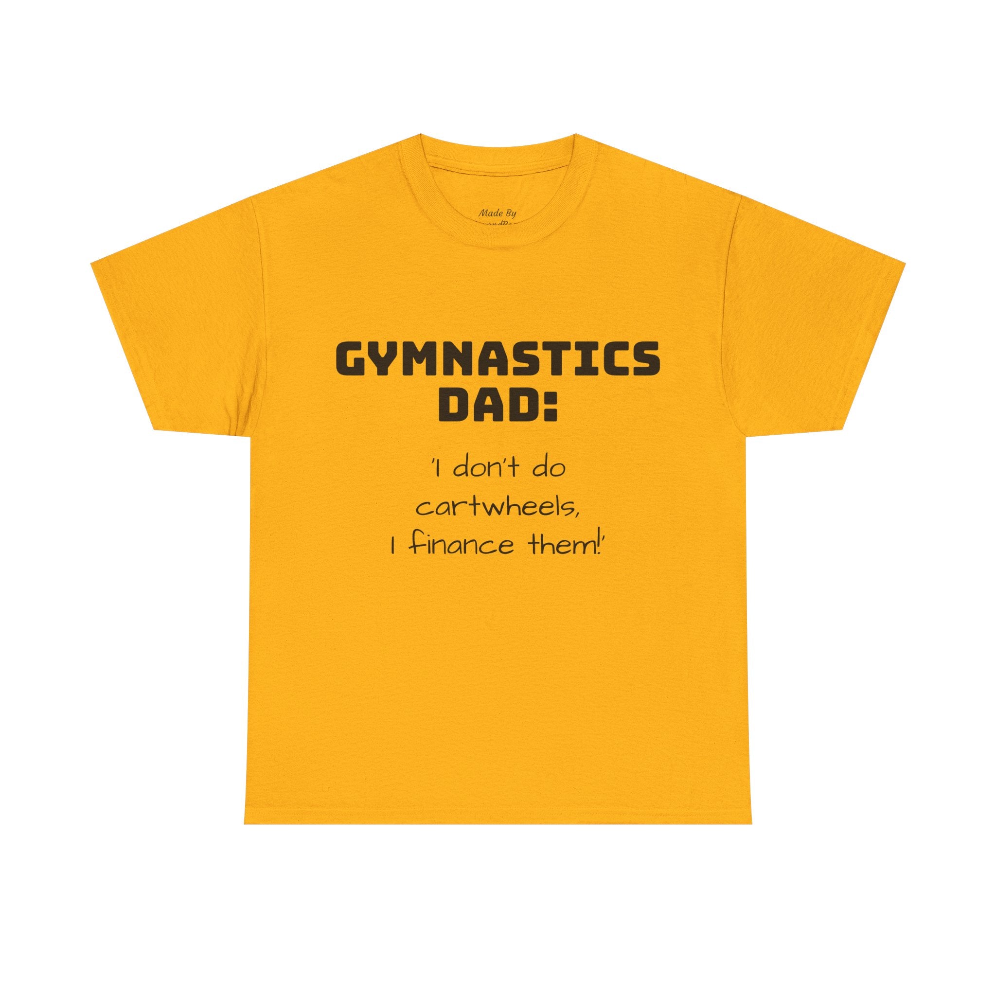 Gymnastics Dad Tee - Funny Gift for Gymnastics Dads (Adults)