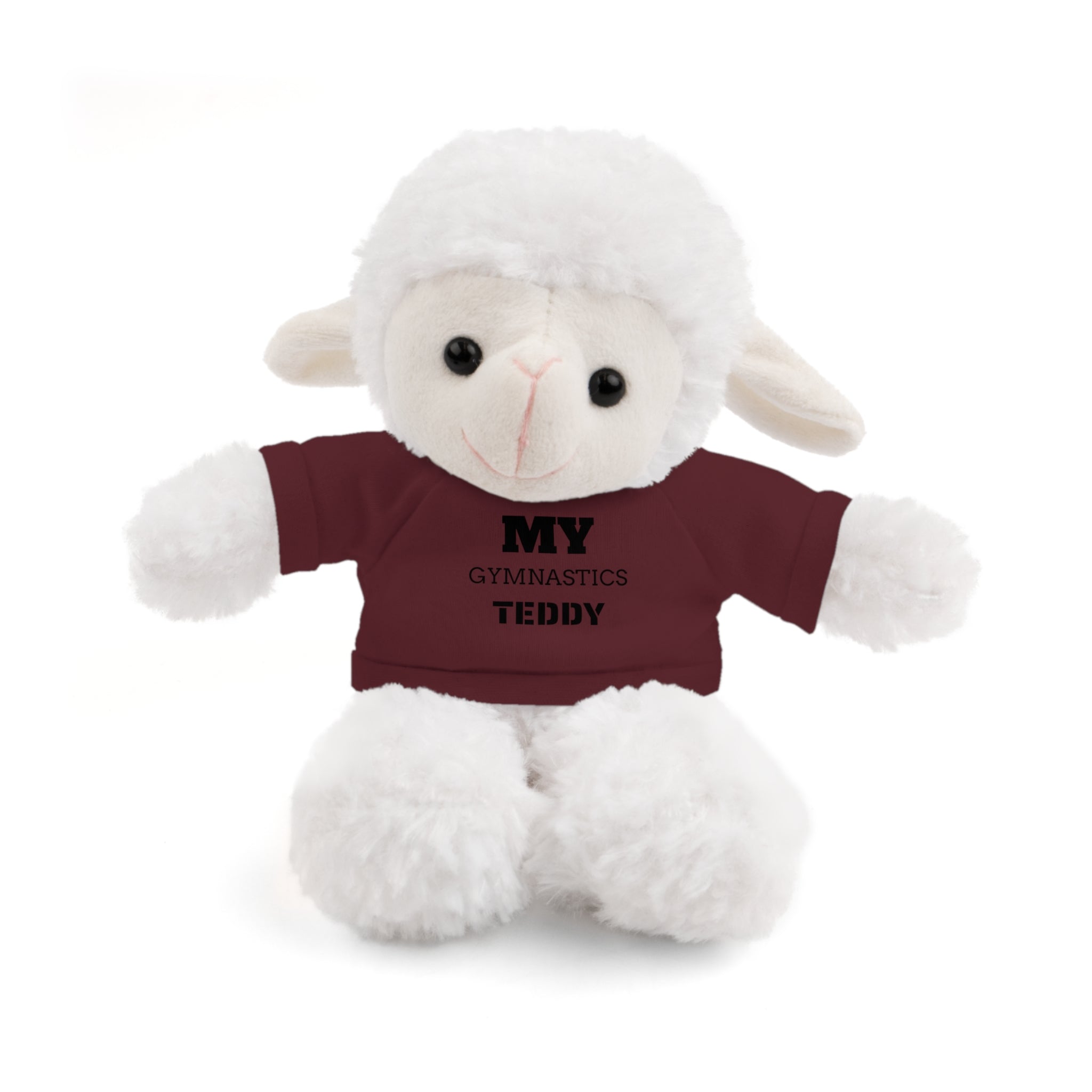 Gymnastics Teddy Bear with Personalized Tee