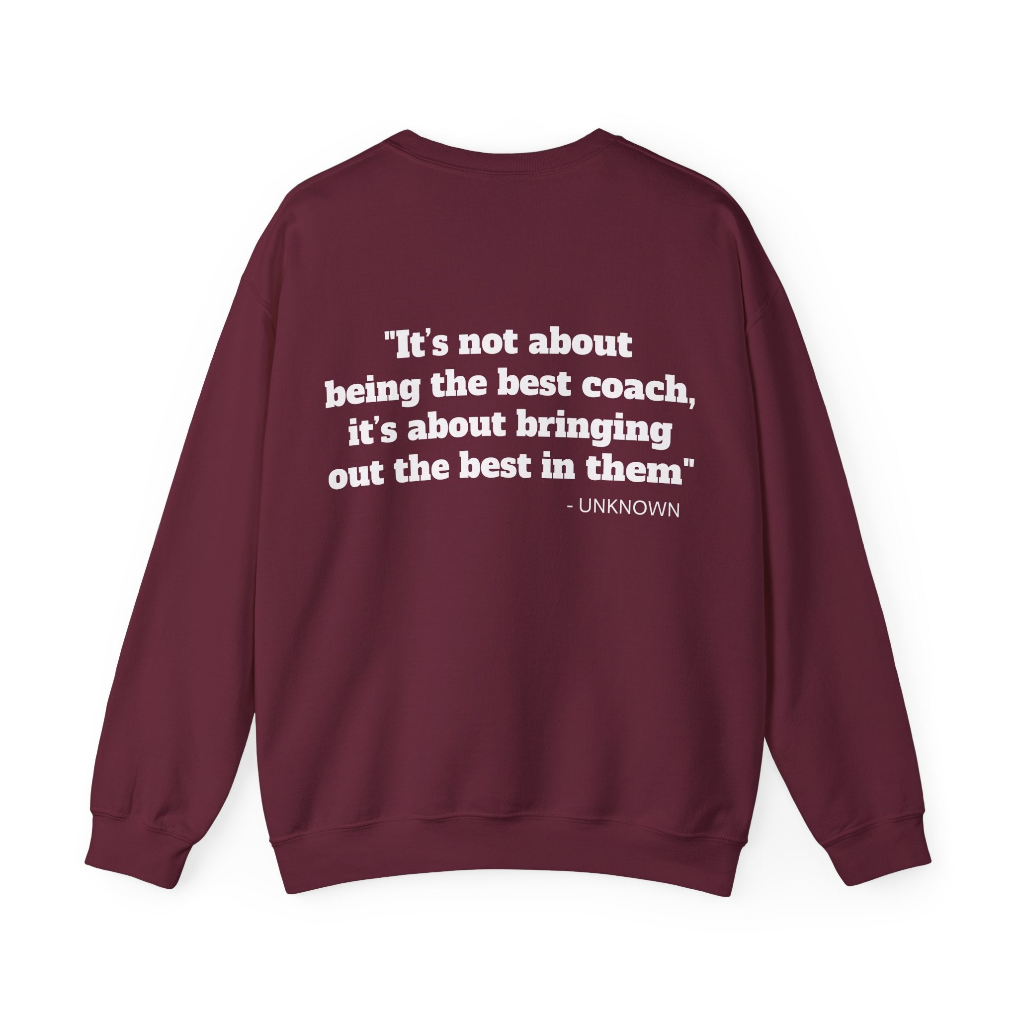 Coaches Inspirational Crewneck Sweatshirt (Adults)