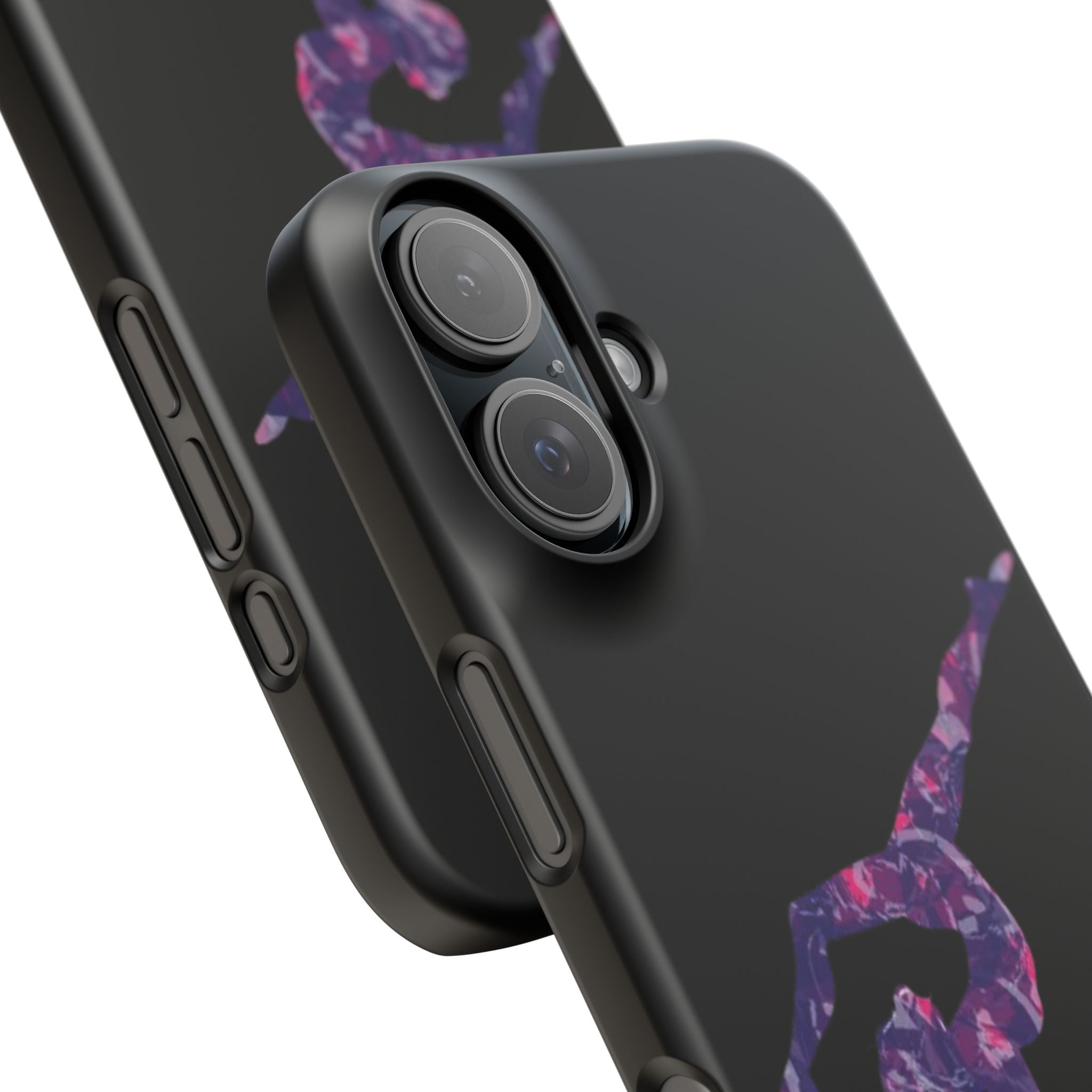 Gymnast Phone Case — Purple Galaxy Gymnastics Snap Case