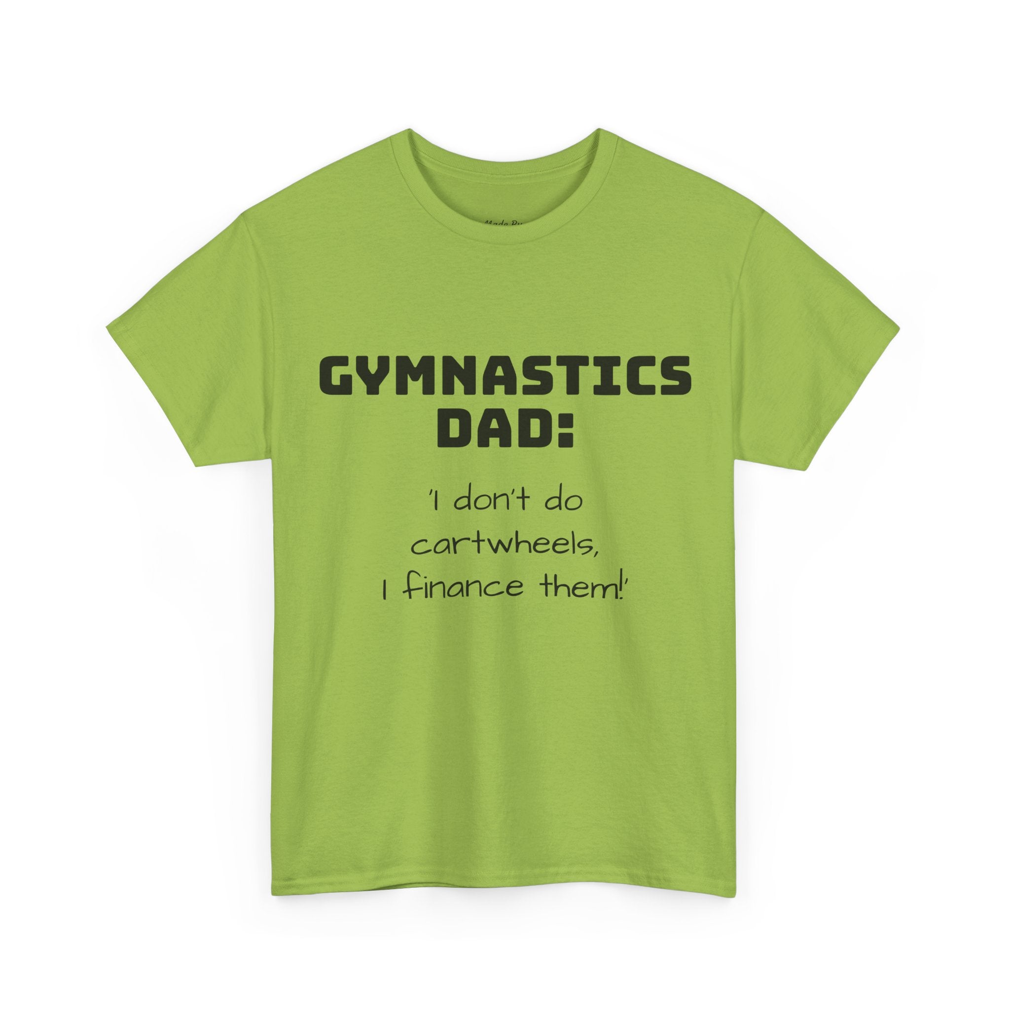Gymnastics Dad Tee - Funny Gift for Gymnastics Dads (Adults)