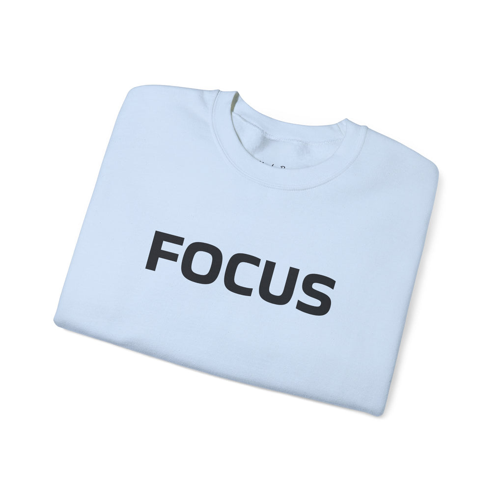 FOCUS Gymnastics Crewneck Sweatshirt — Balance Beam Silhouette (Adults)
