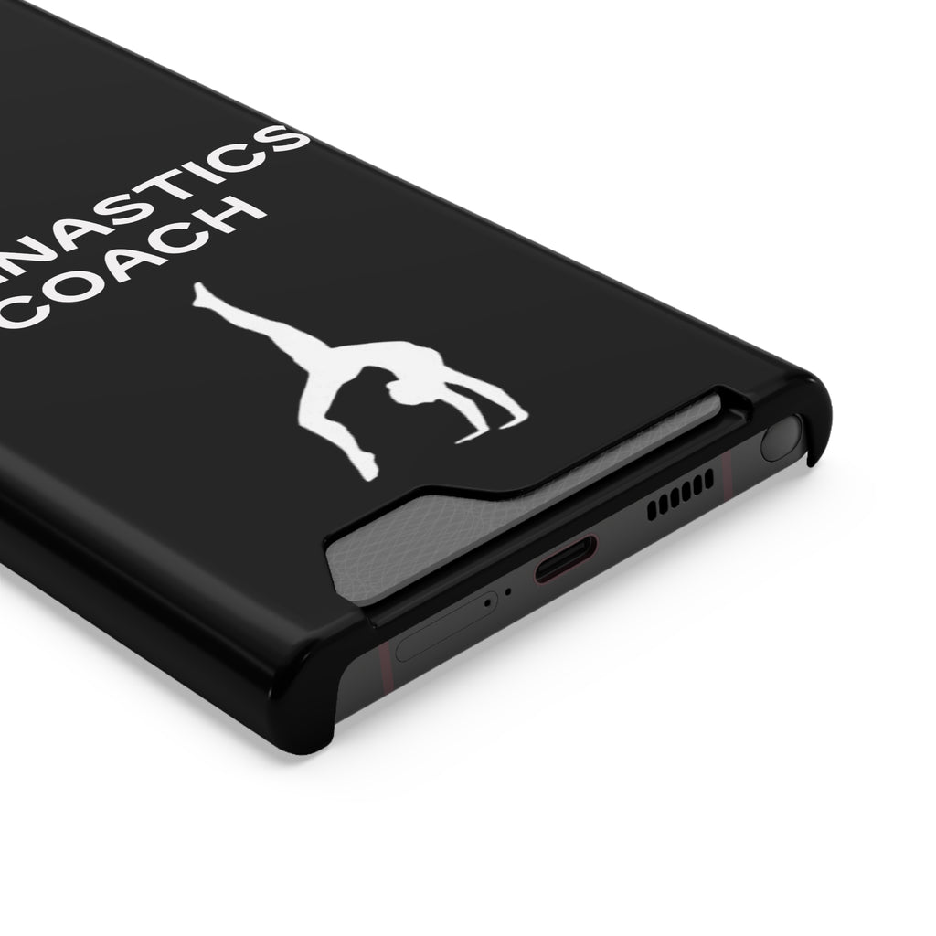 Gymnastics Coach Phone Case With Card Holder