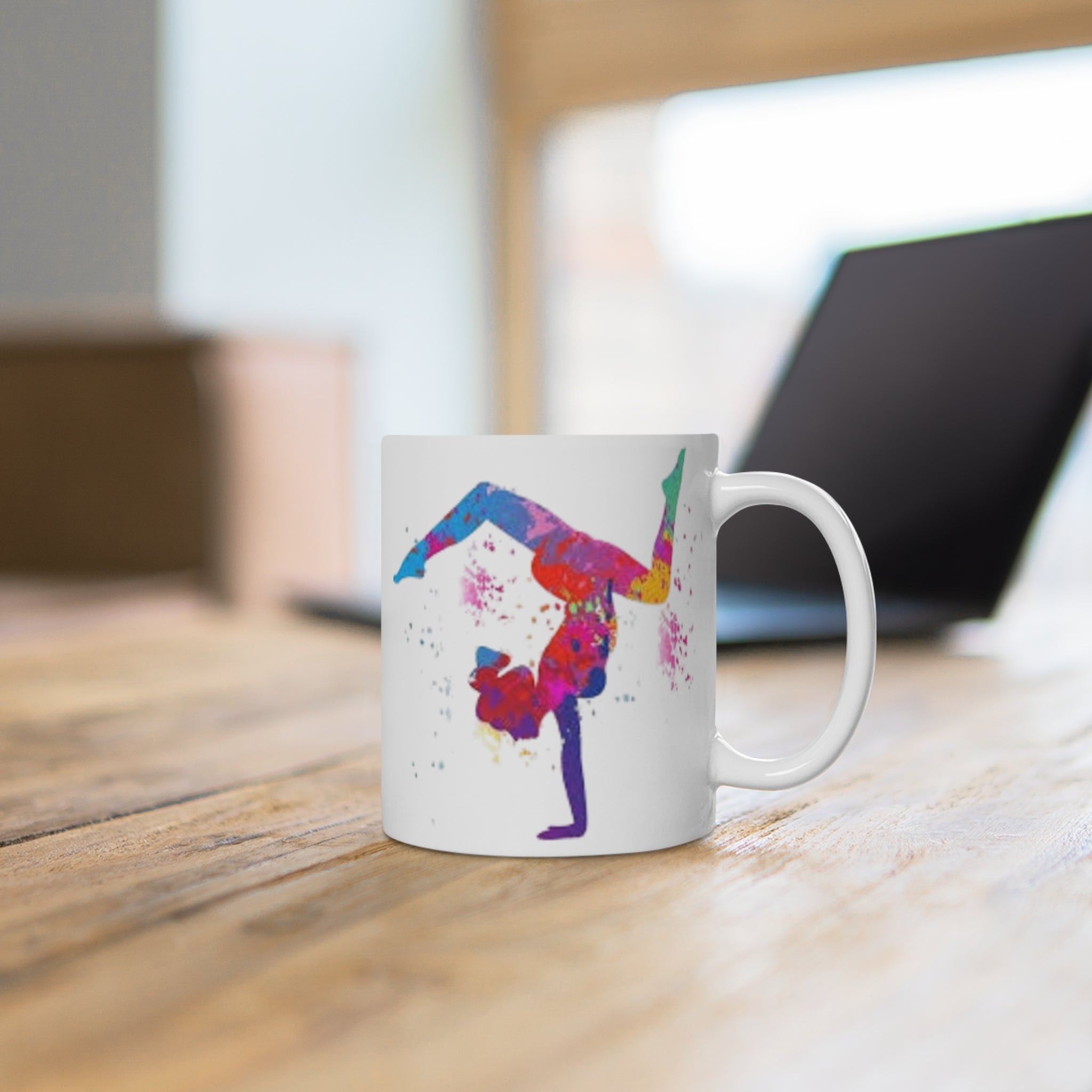 Colorful Gymnastics Mug – Worldly Design Mug