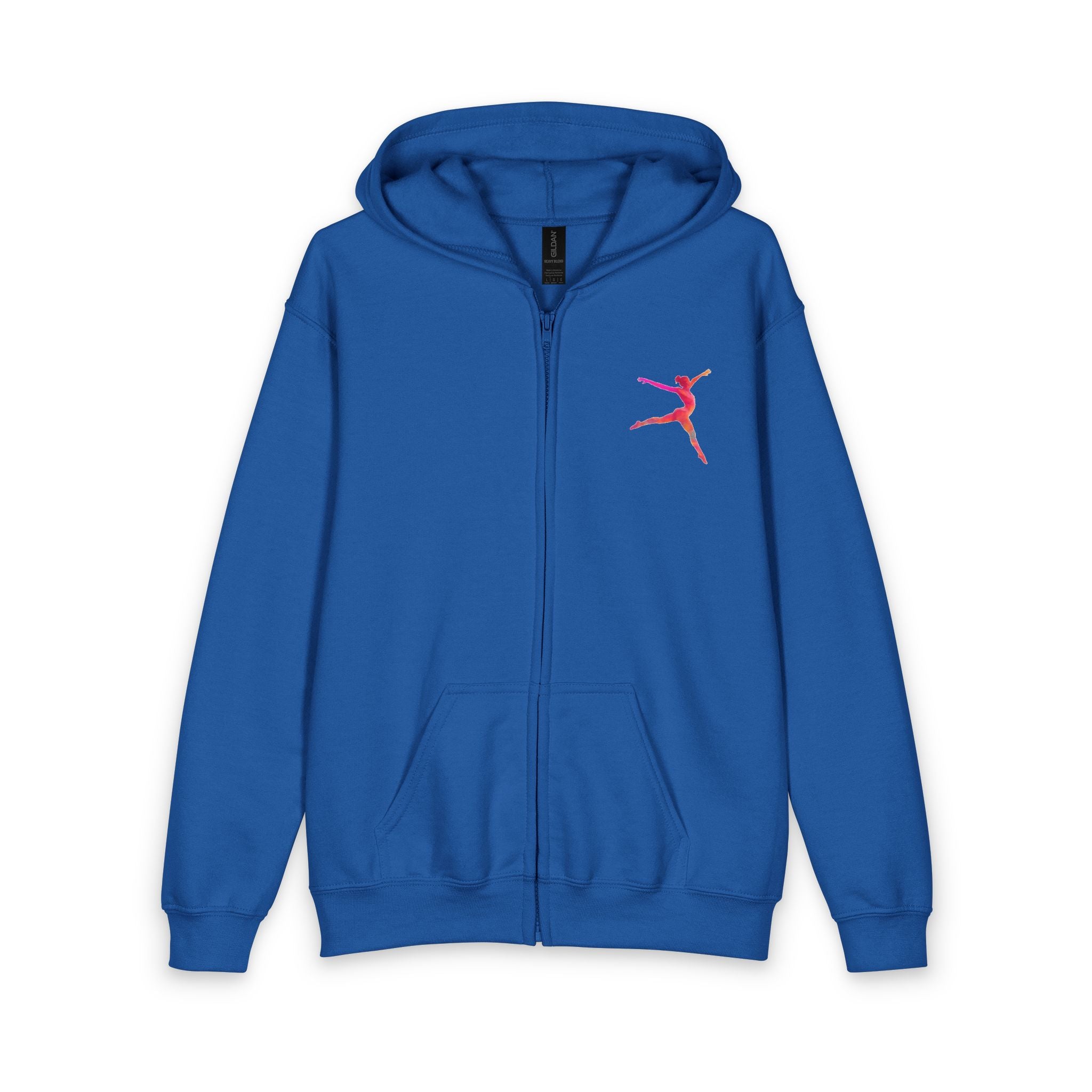 Colorful Gymnastics Zip up Hoodie (Kids)