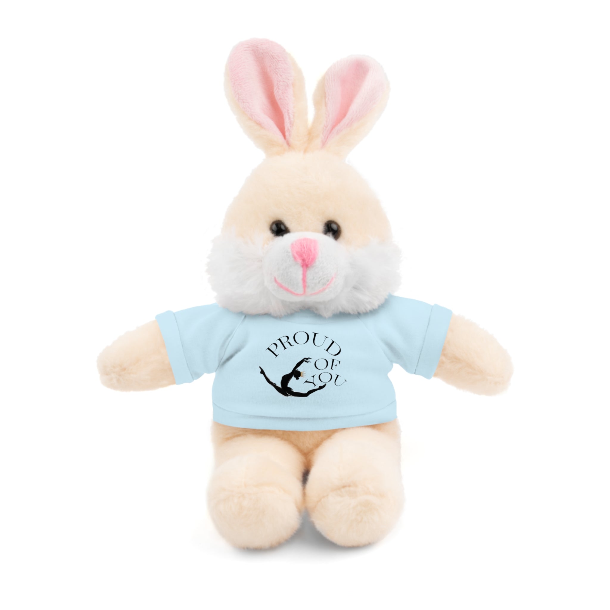 Stuffed Animal with Tee: Proud of You Gift