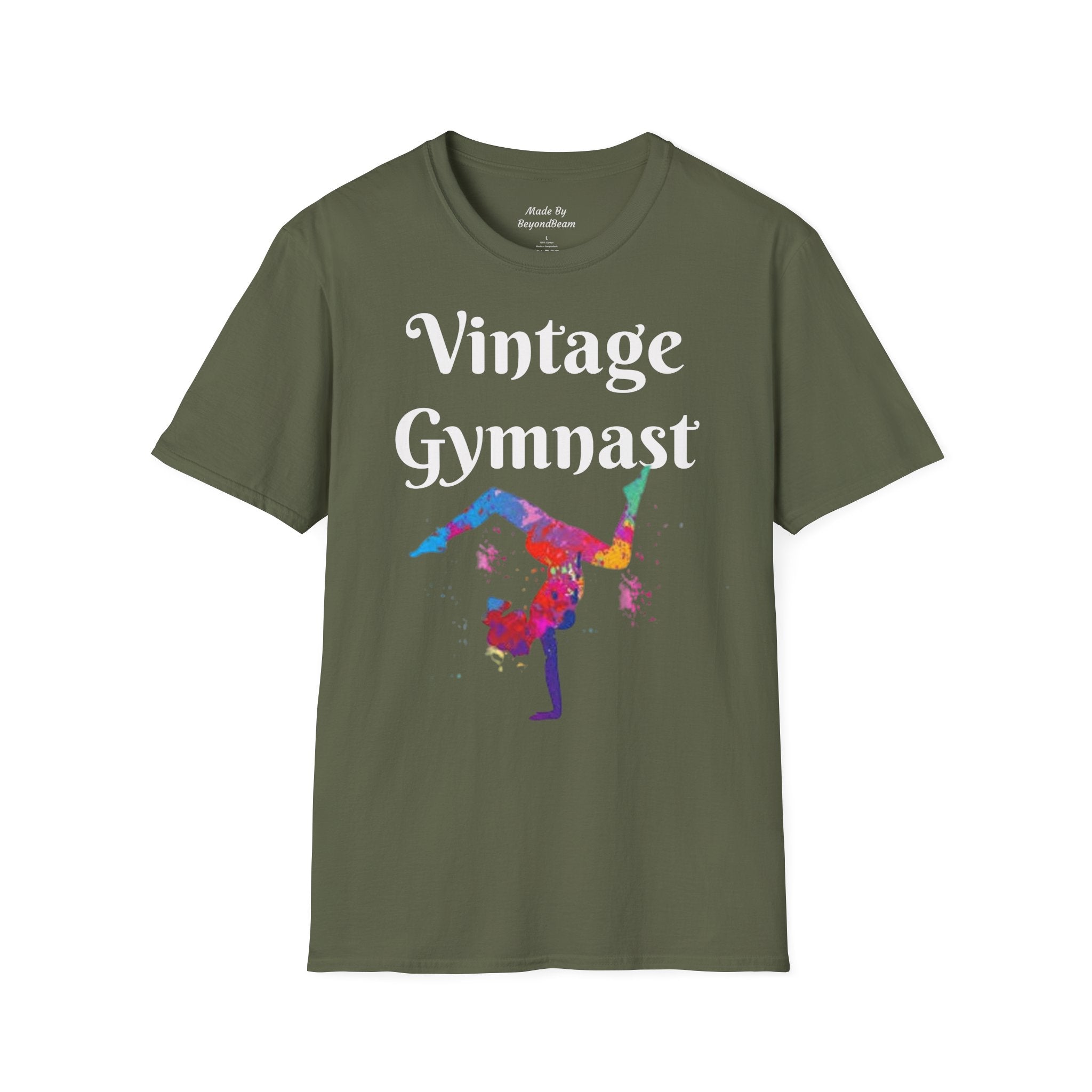 Vintage Gymnast Softstyle T-Shirt (Adults)