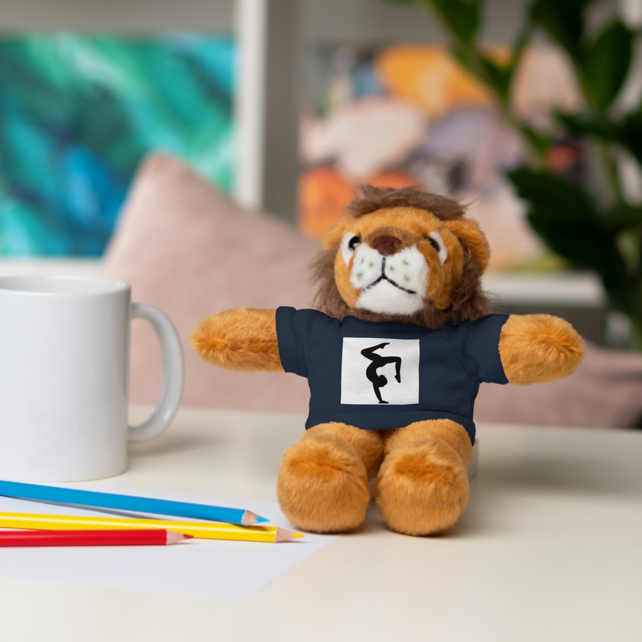 Gymnastics Stuffed Animal with Gymnastics T-Shirt