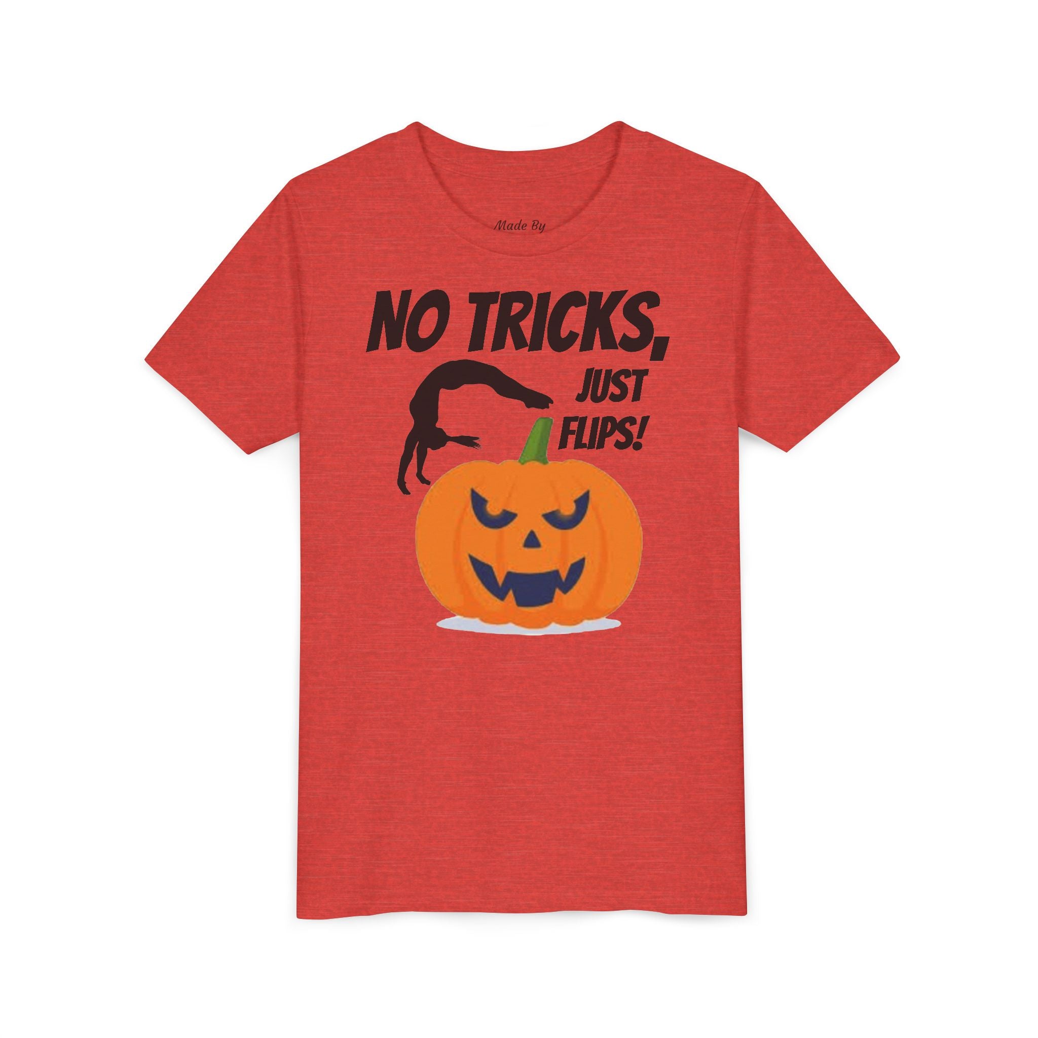 Halloween Kids Tee - No Tricks, Just Flips! (Kids)