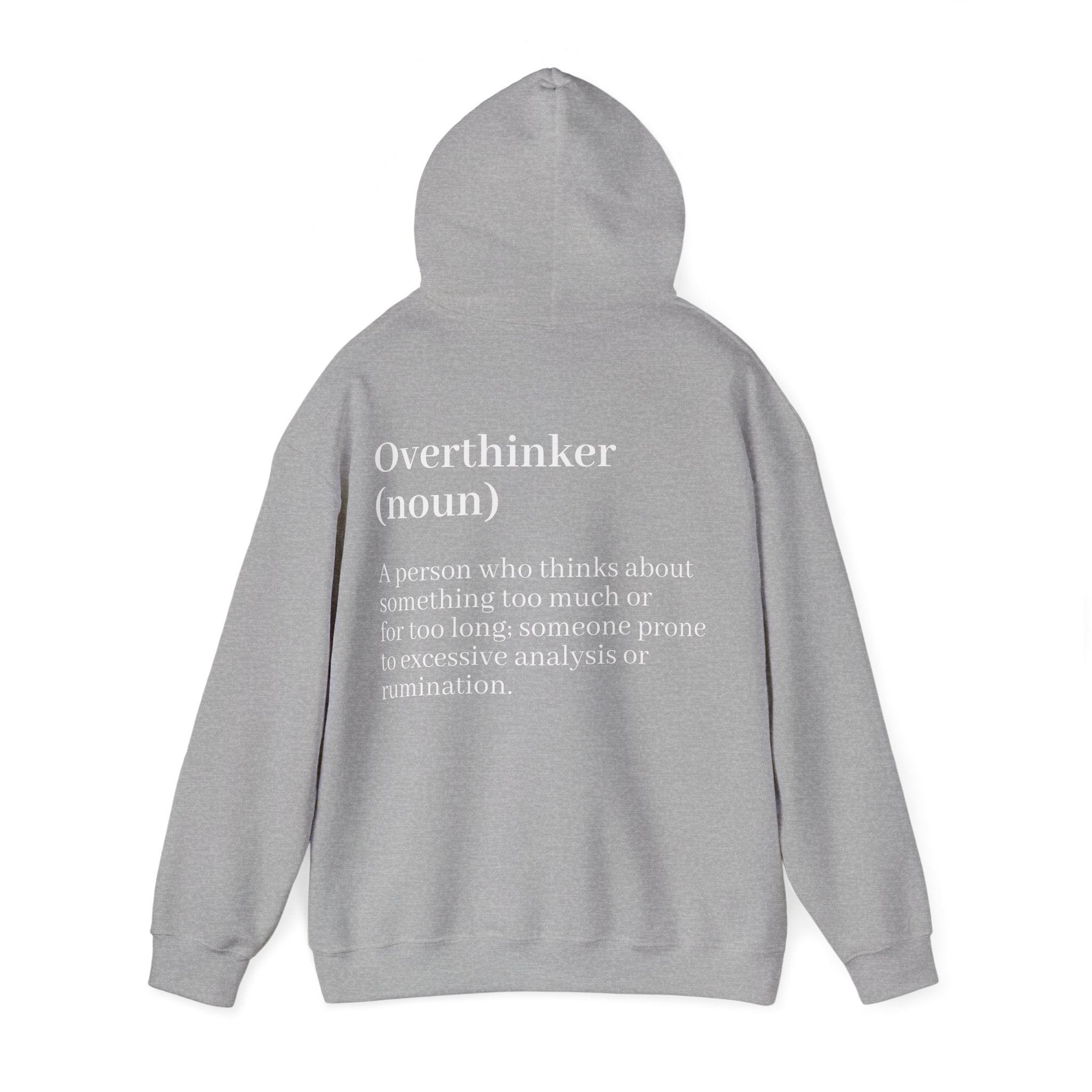 Classic White Hoodie – Cozy Unisex Heavy Blend Hooded Sweatshirt