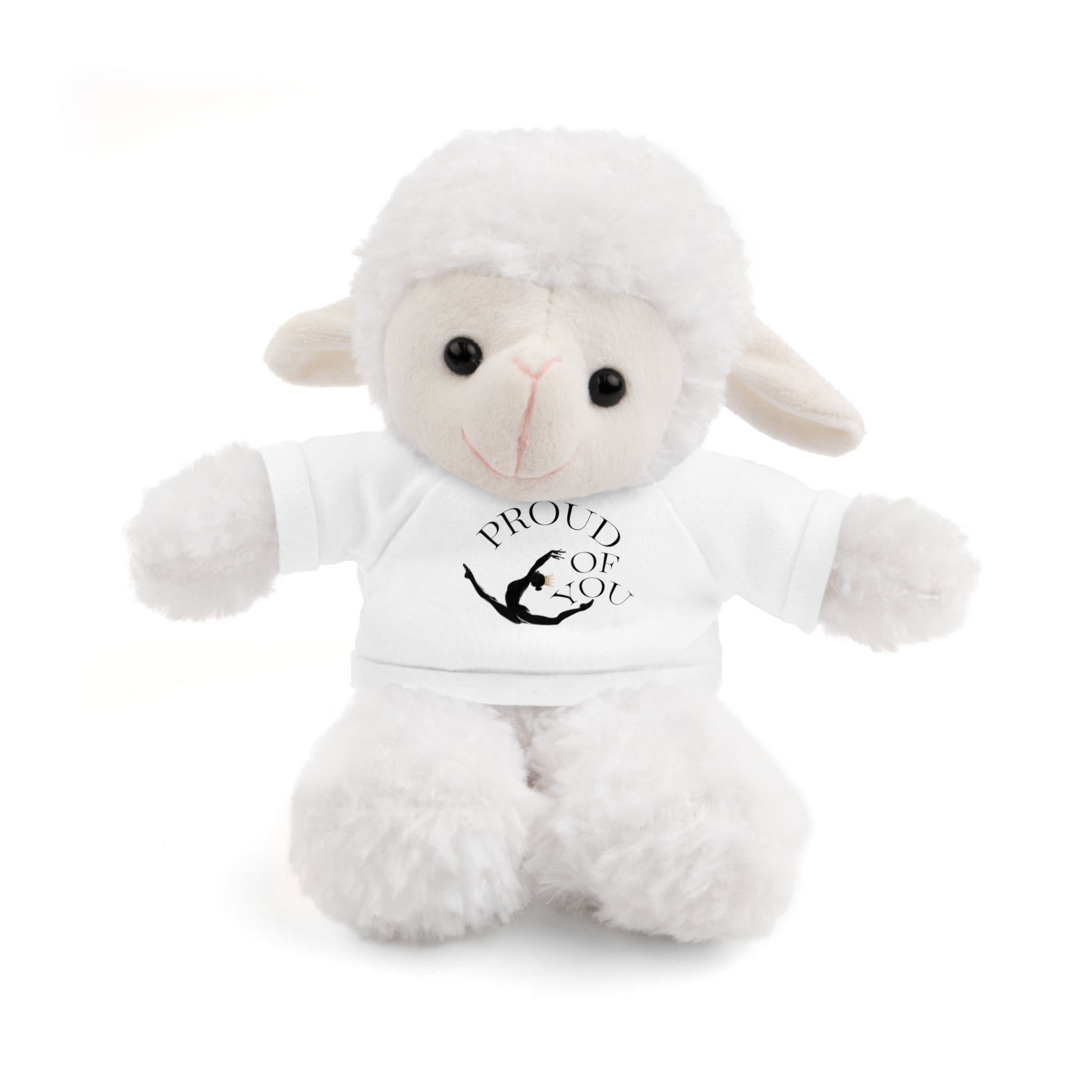 Stuffed Animal with Tee: Proud of You Gift