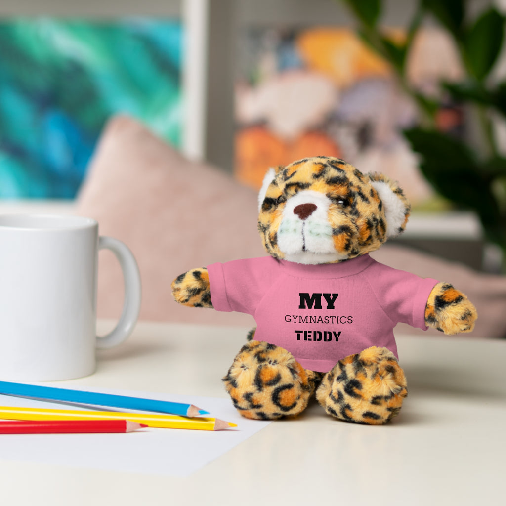 Gymnastics Teddy Bear with Personalized Tee