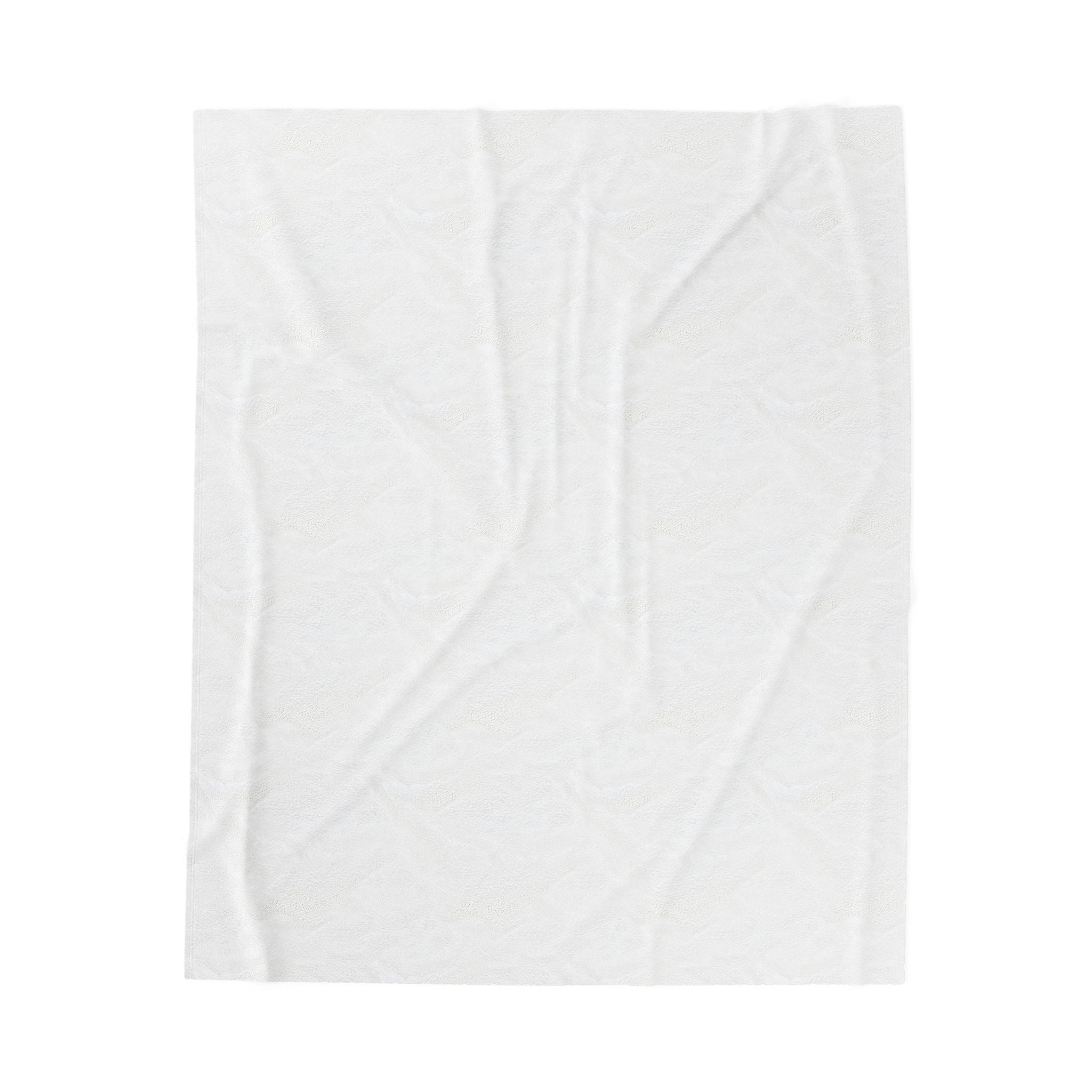 Gymnastics Plush Blanket — "Just a Girl Who Loves Gymnastics" Velveteen Throw