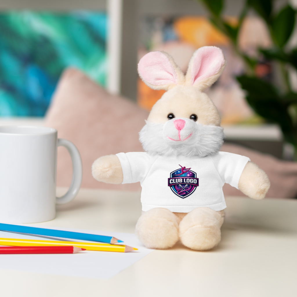 Custom Logo Teddy Bear with Personalized Tee — Plush Gift for Events